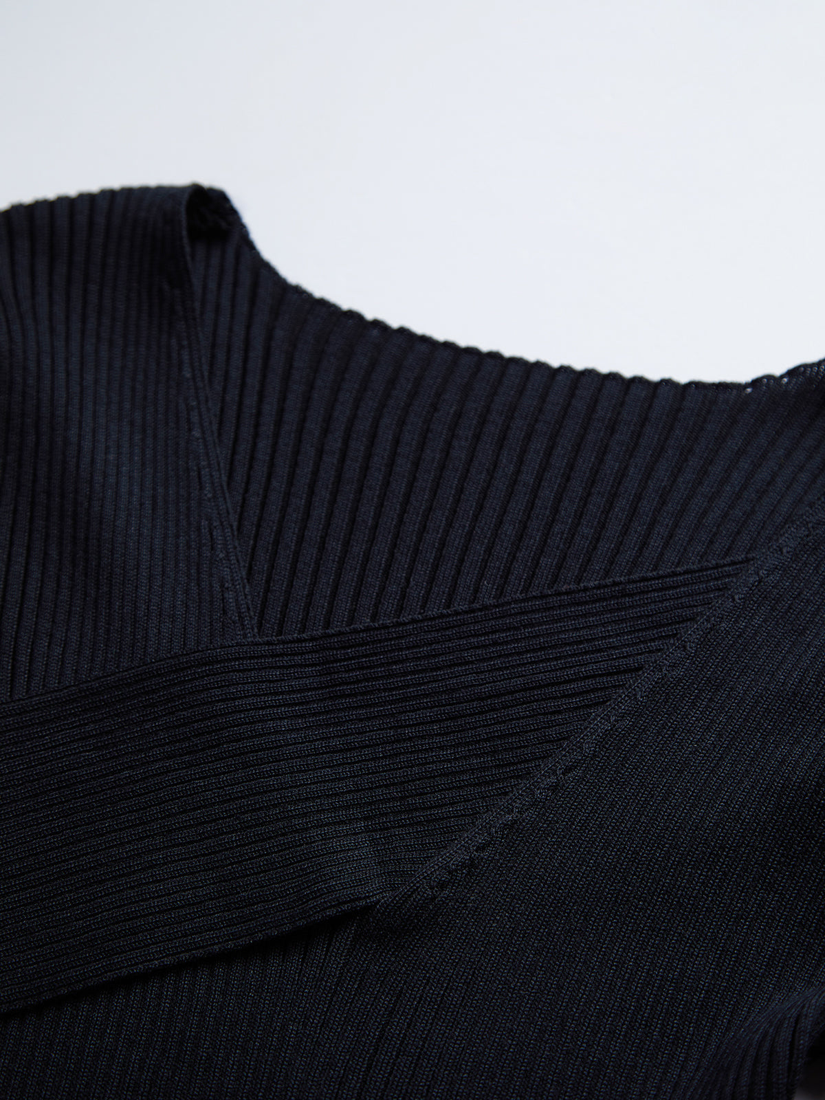 Thecomense - Me Before You Ribbed Sweater Dress