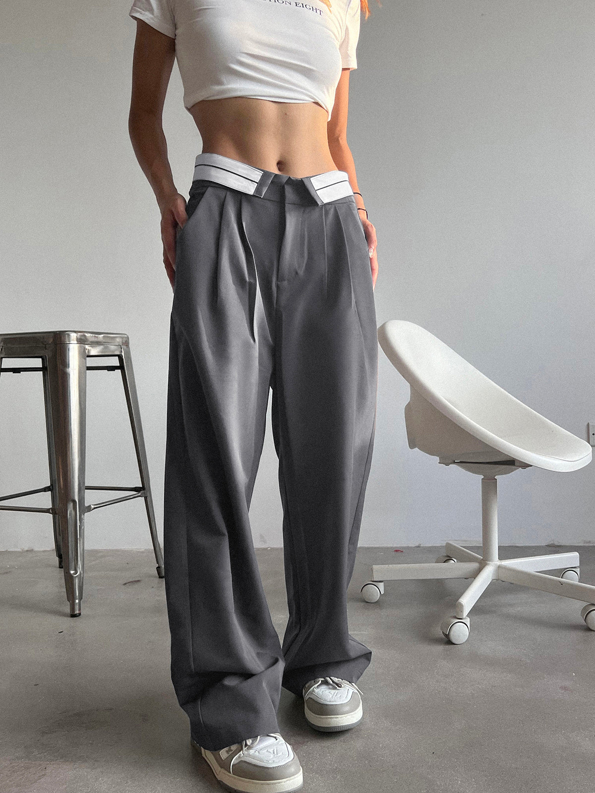 Thecomense - Recreation Day Straight Leg Pants