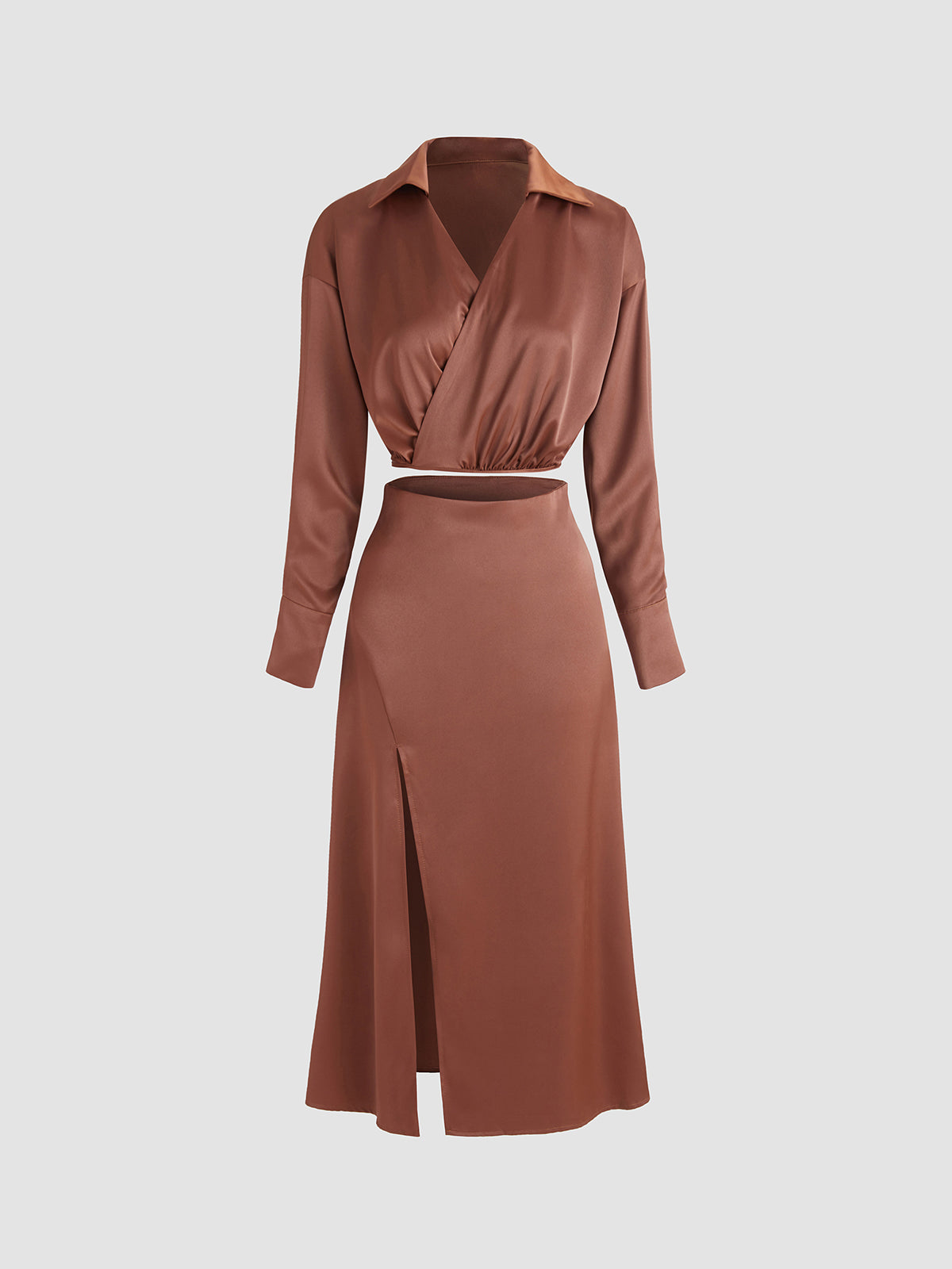 Thecomense - Brownie Skirt Set