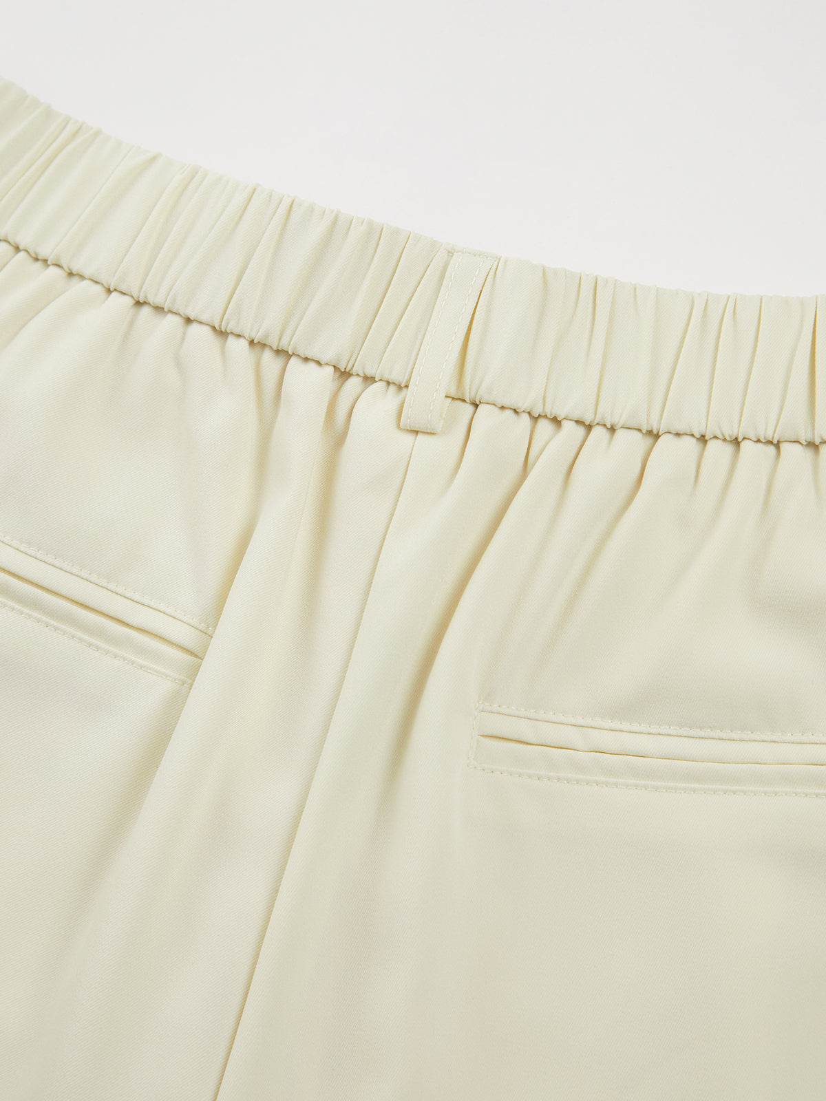 Thecomense - High Waisted Long Trouser Shorts