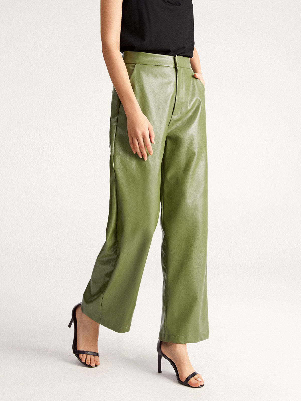 Thecomense - Relaxed Girl Boss Pants
