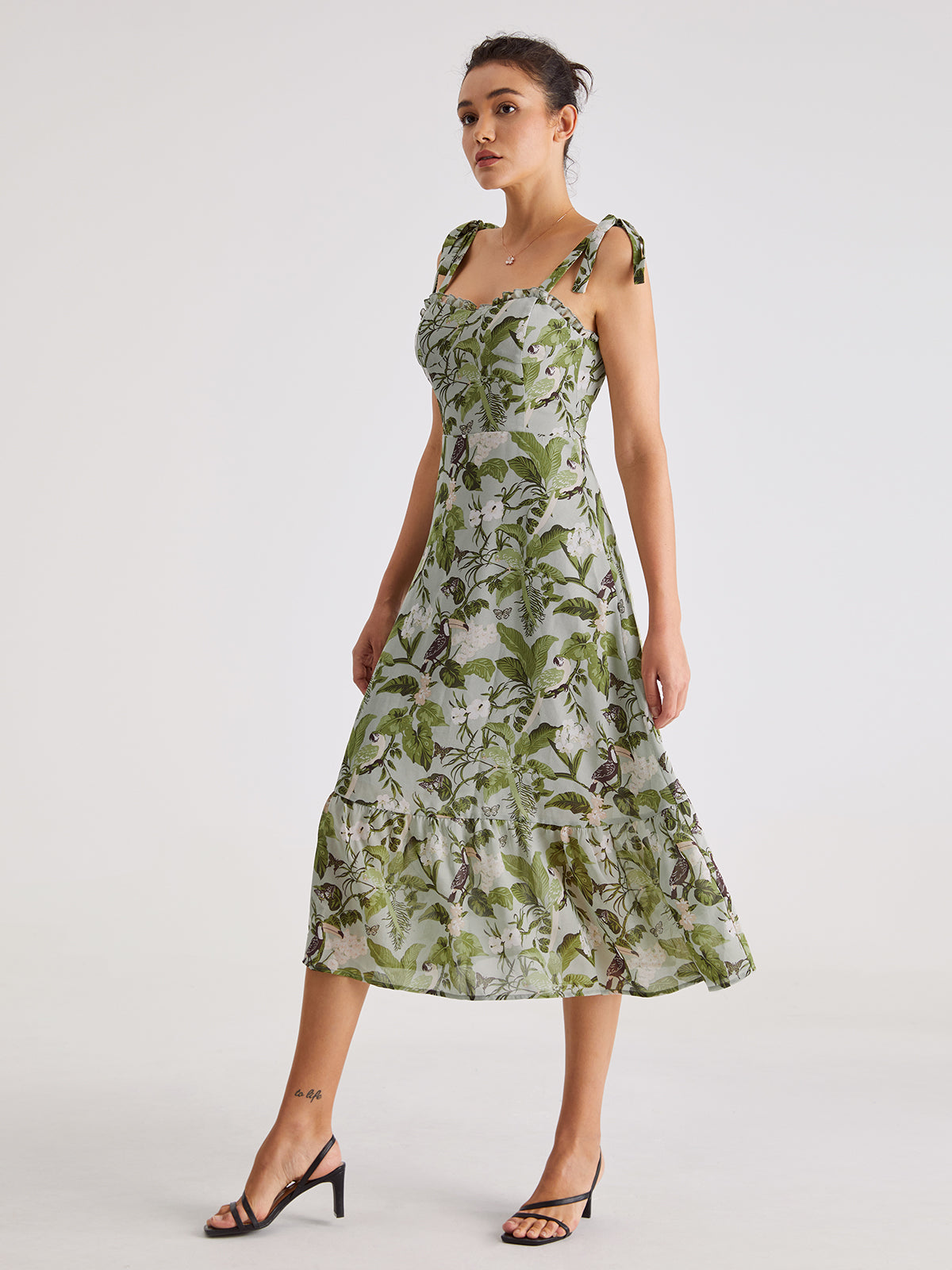 Thecomense - Unheard Whispers Strap Dress