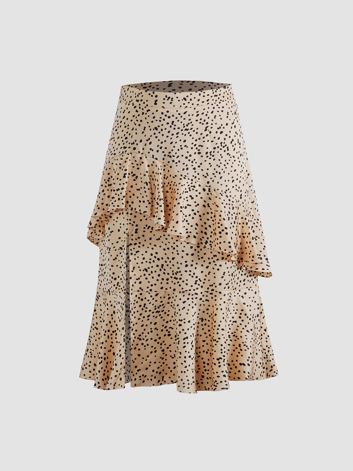 Thecomense - Bare Heat Ruffle Skirt