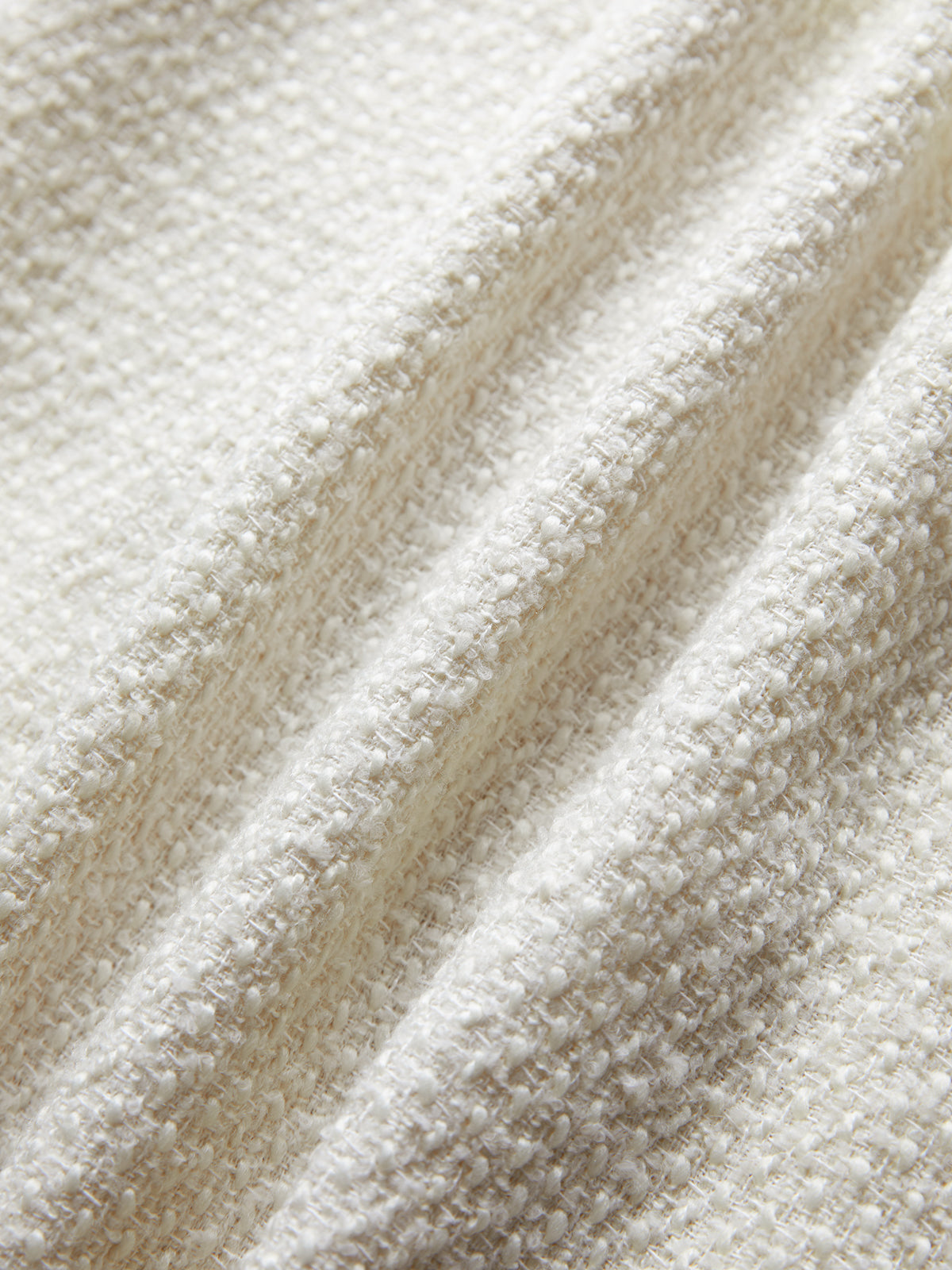 Thecomense - Solid Texture Wool Coat