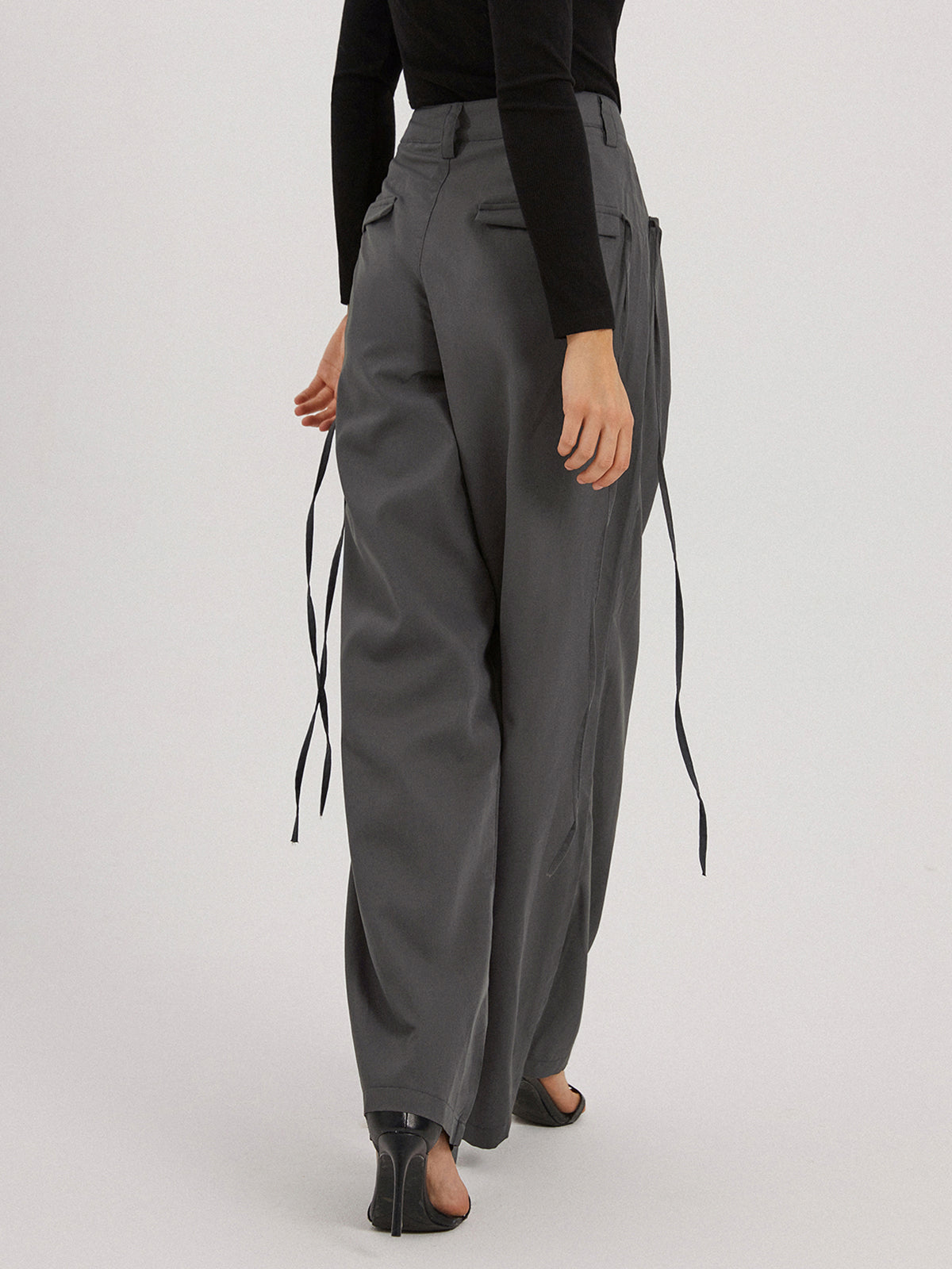 Thecomense - Alley Cargo Wide Leg Pants
