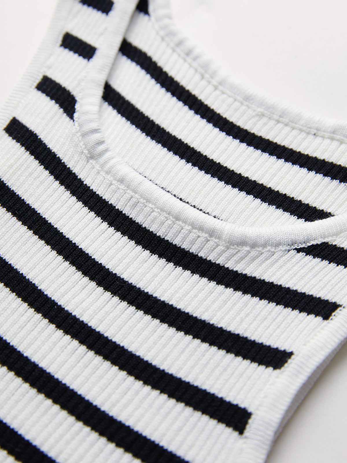 Thecomense - Wear Your Stripes Knitted Tank Top