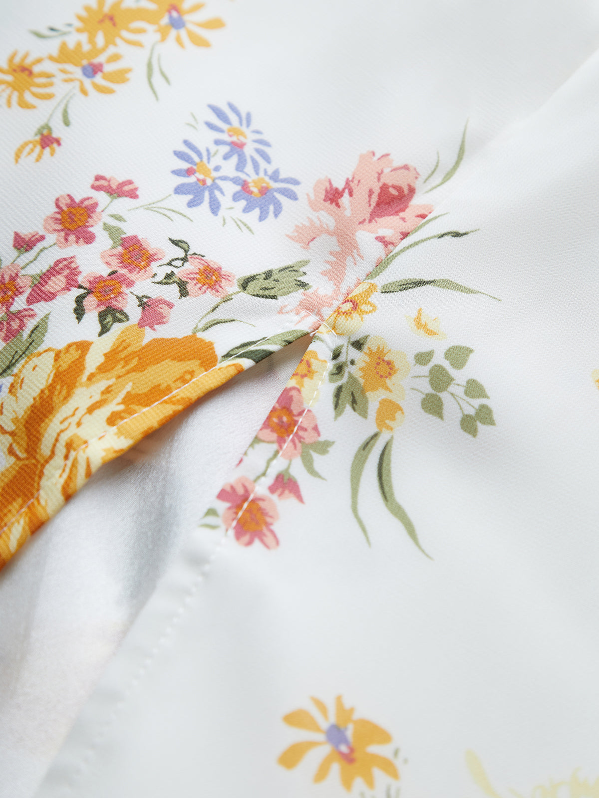 Thecomense - Bouquet Bloom Floral Strap Dress