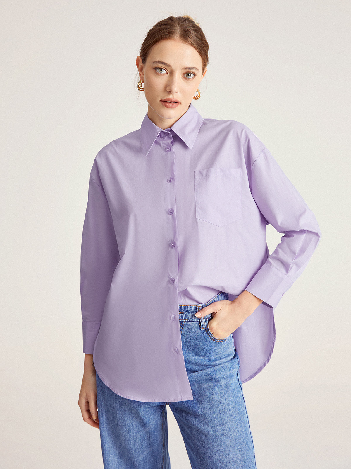 Thecomense - Lavender Clouds Shirt