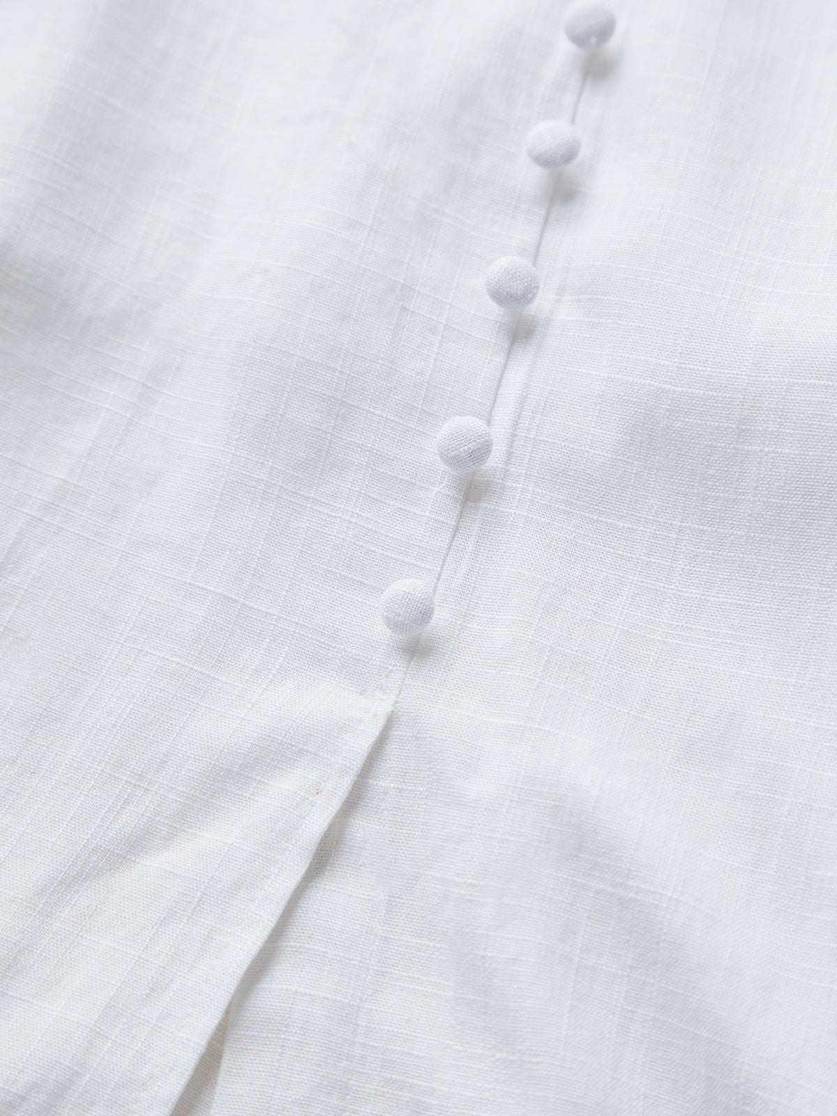 Thecomense - Snowflake Puff Sleeve Dress