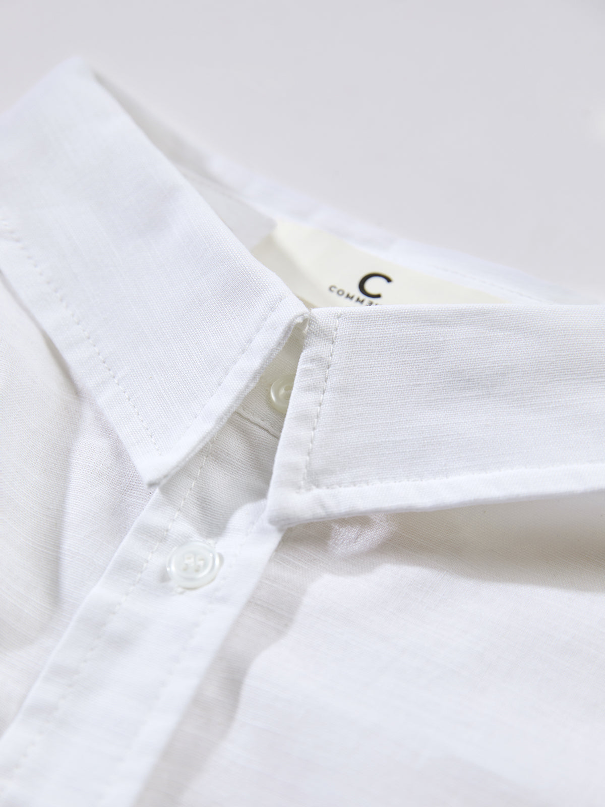 Thecomense - Drop Shoulder Relaxed Fit Linen Button Up Shirt