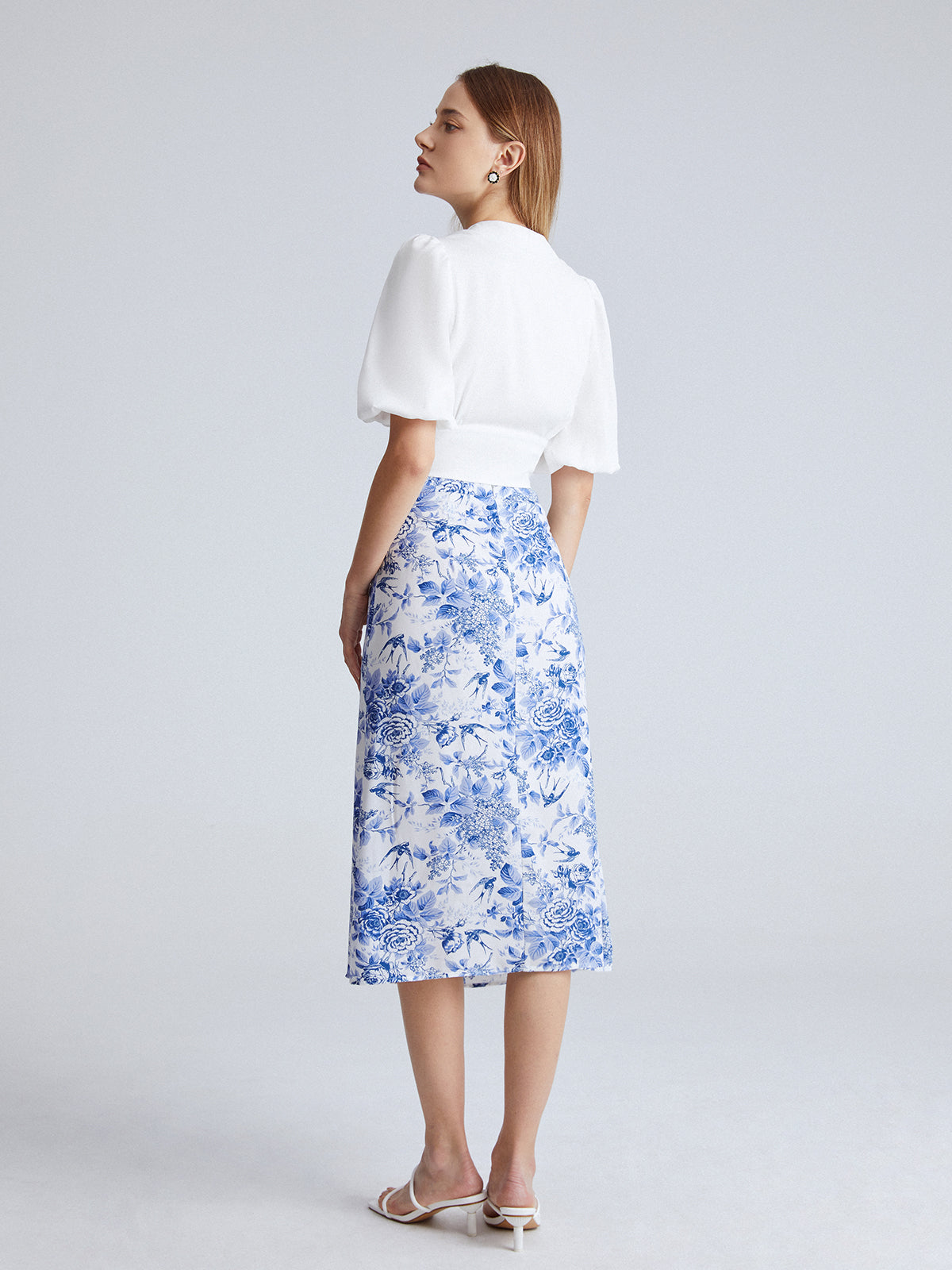 Thecomense - Camellia Fields Skirt
