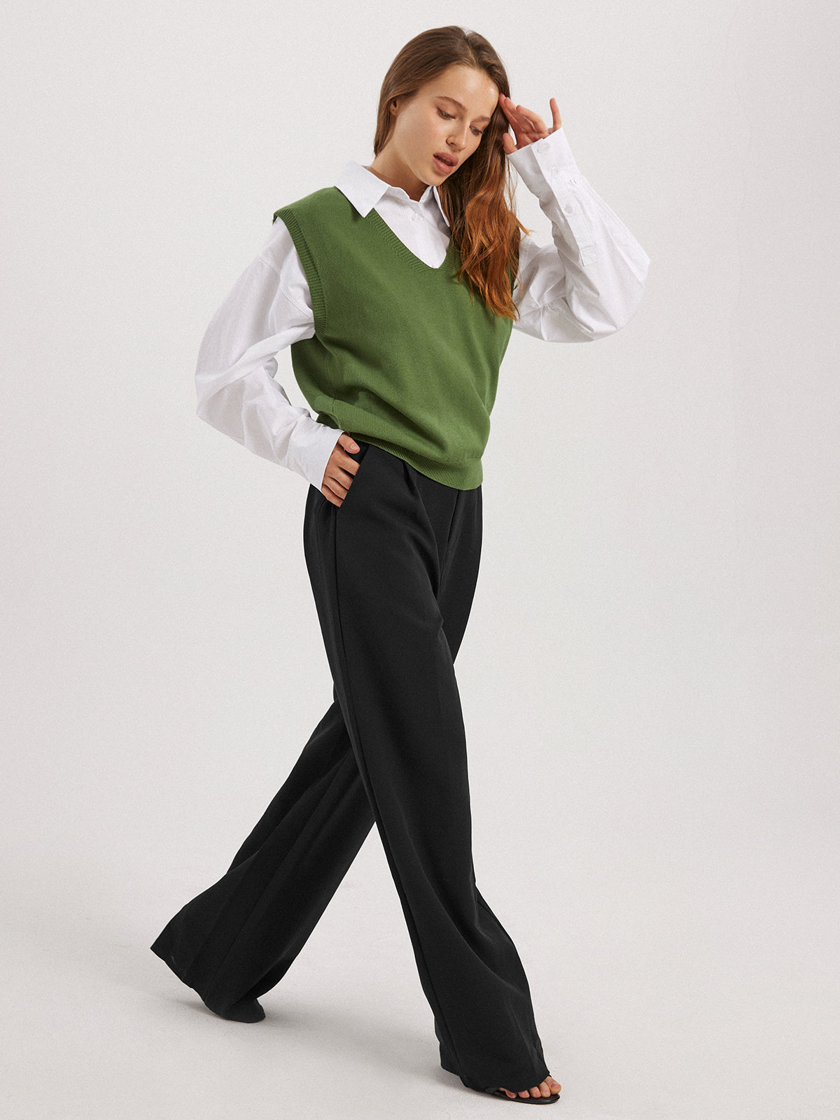 Thecomense - Boss Babe Wide Leg Pants