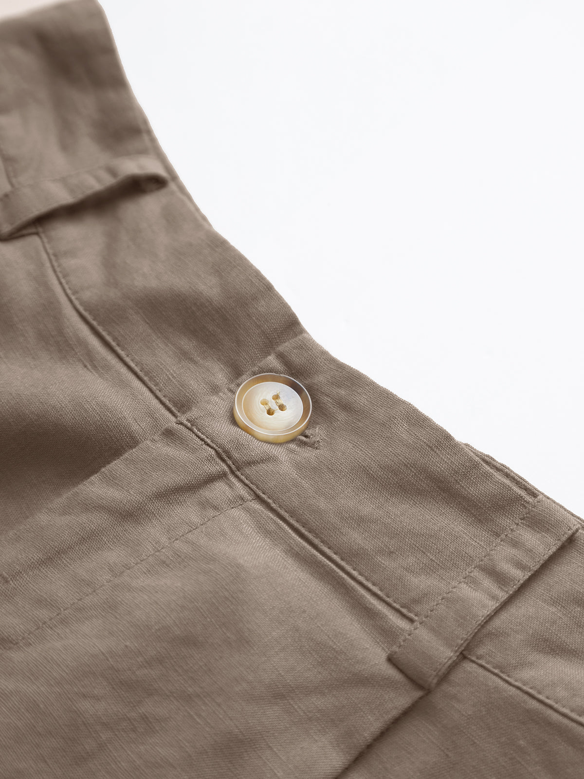 Thecomense - Santiago Senses Linen Straight Leg Pants