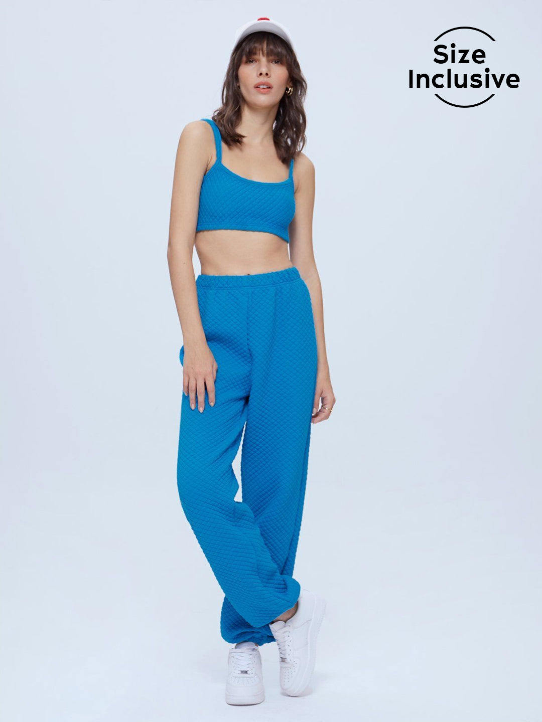 Thecomense - Quilted Casual Sweatpants
