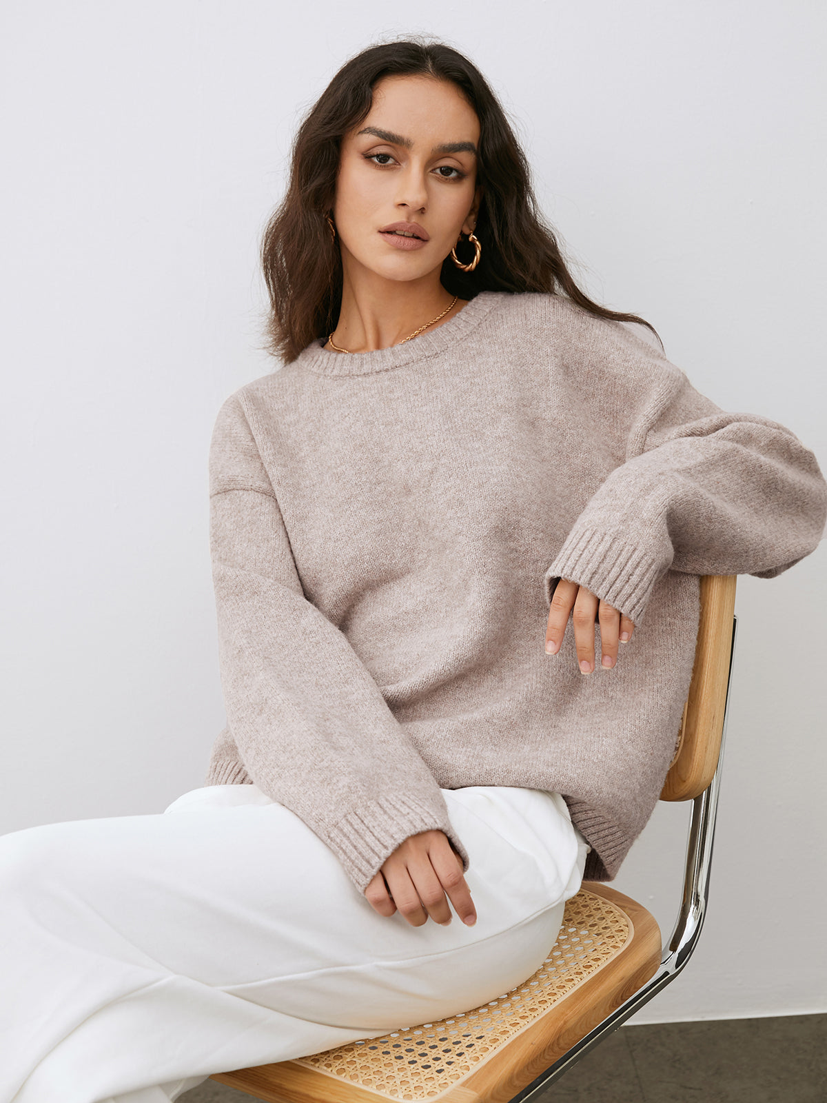 Thecomense - Lightweight Cloud Weather Pullover Sweater