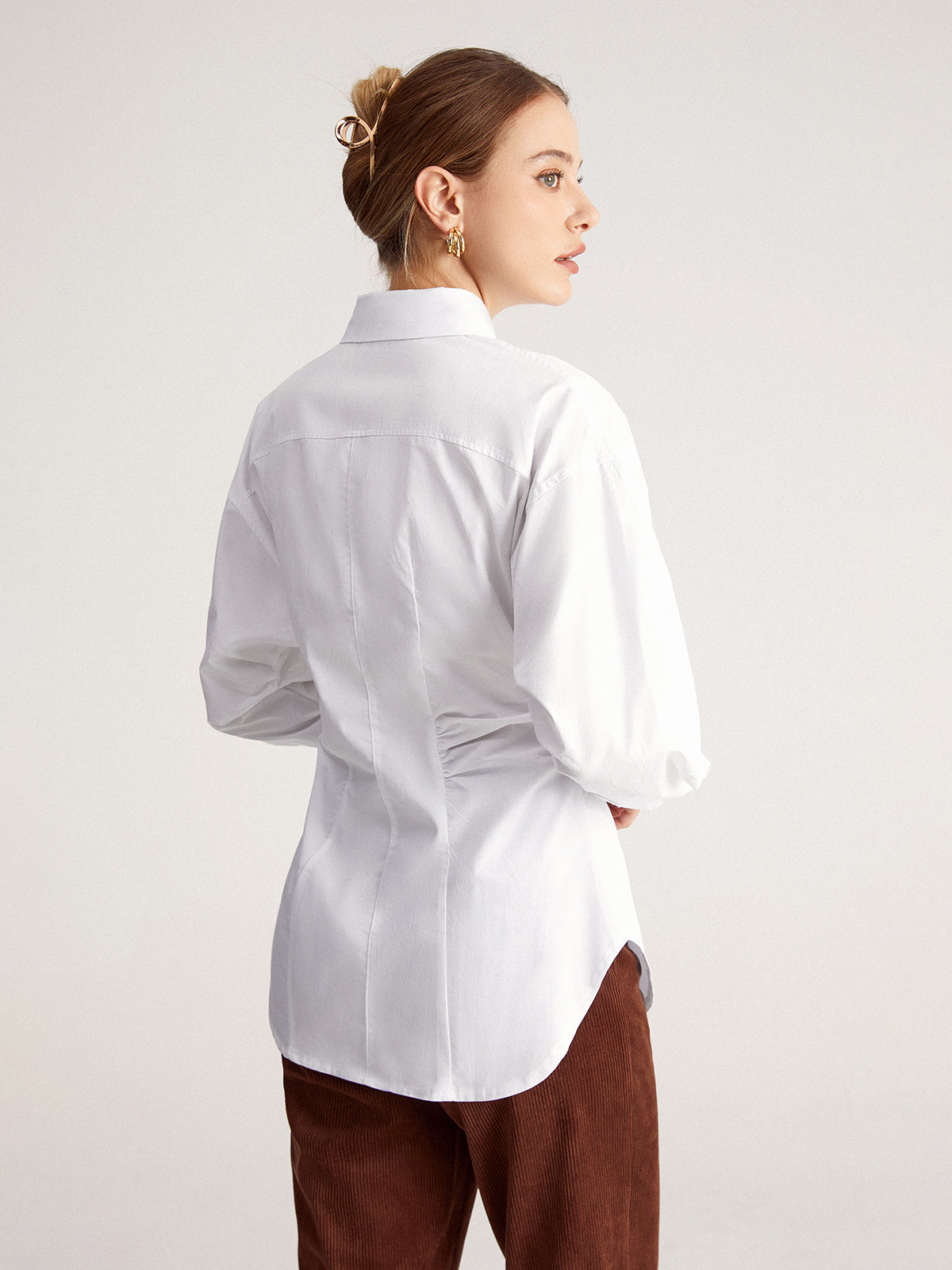 Thecomense - Breakfast Milk Collared Shirt