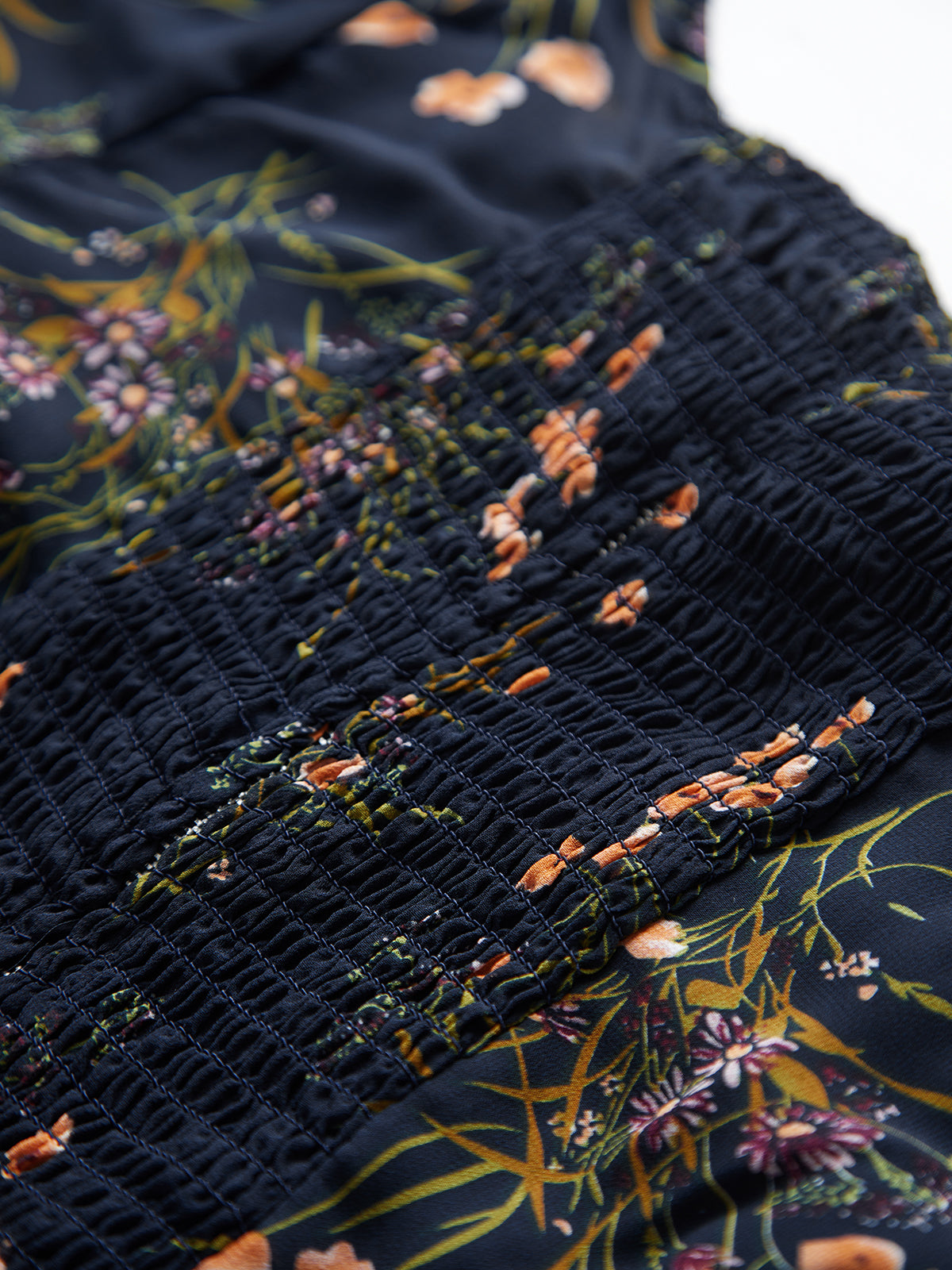 Thecomense - Floralia Fantasy Square Neck Top