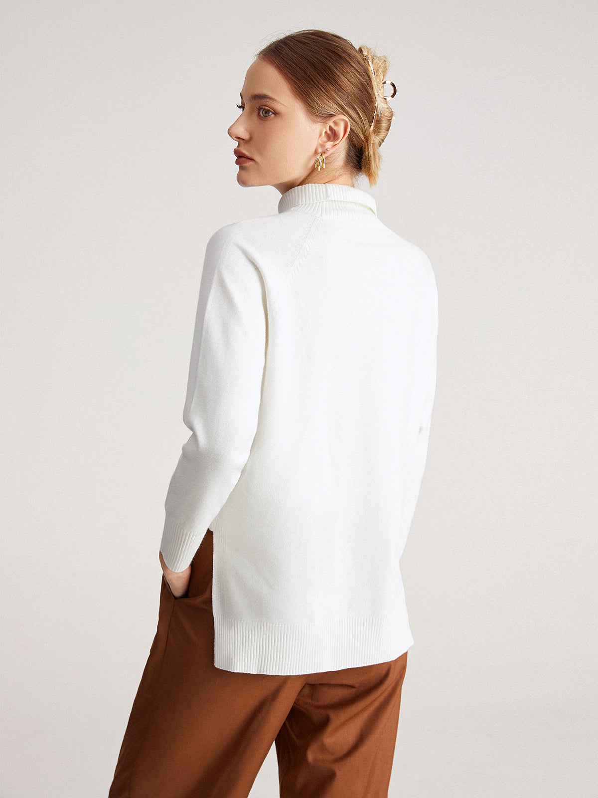 Thecomense - Creamy Mochi Sweater