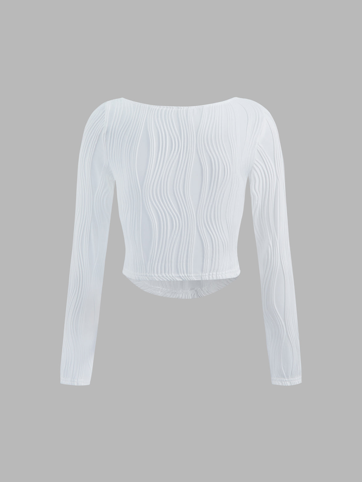 Thecomense - Myrtle Waves Square Neck Top