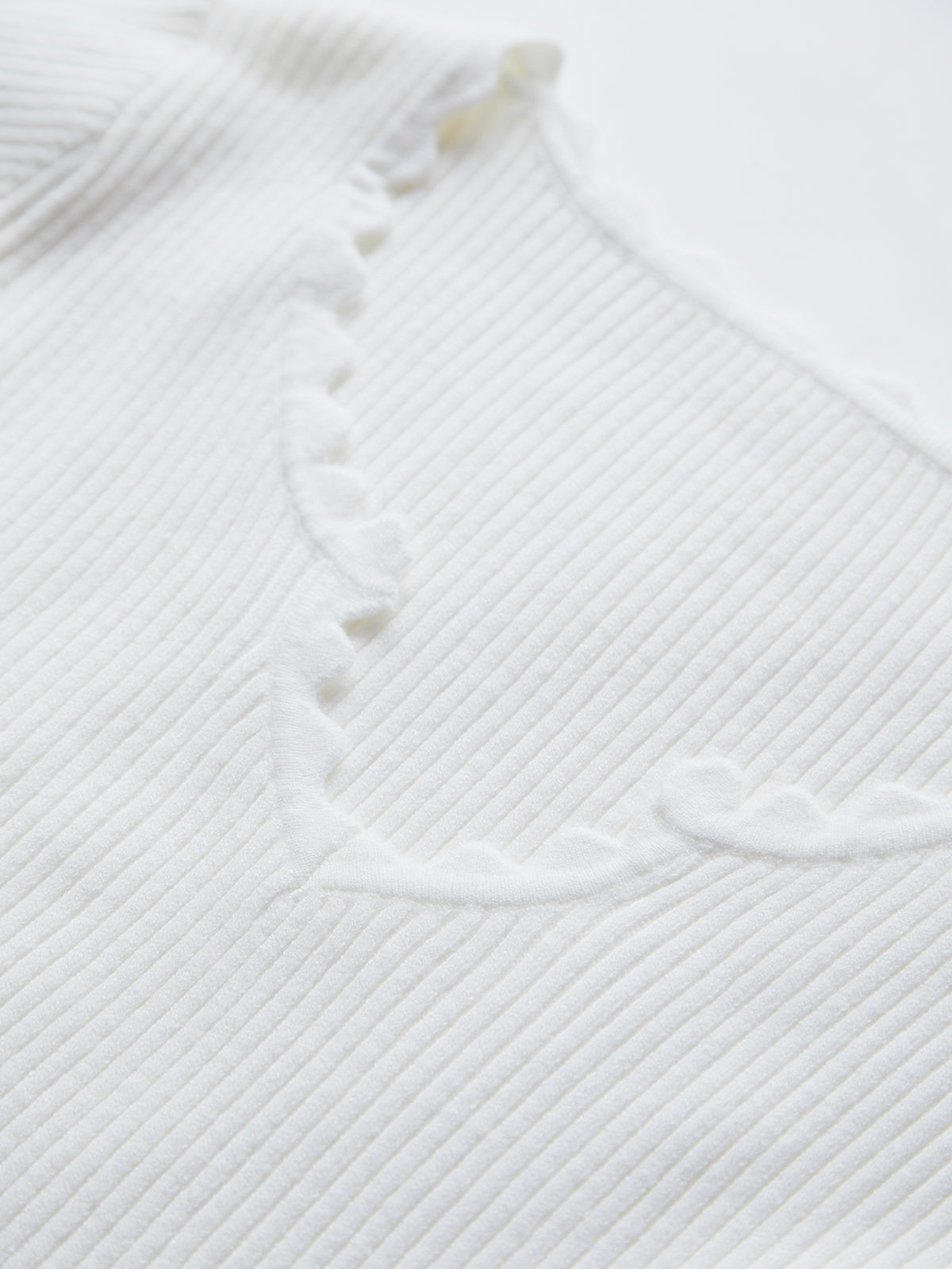 Thecomense - Seraphim Long Sleeve Ribbed Sweater