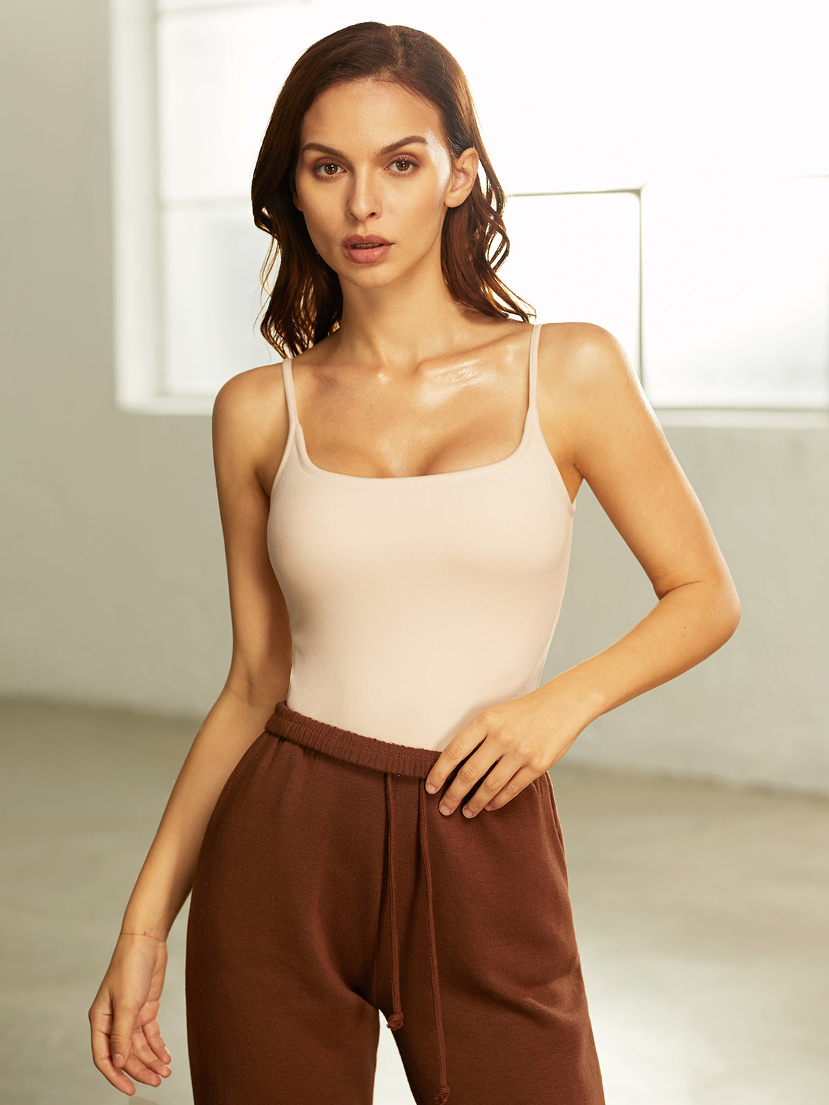 Thecomense - Scoop Neck Everyday Tank Top
