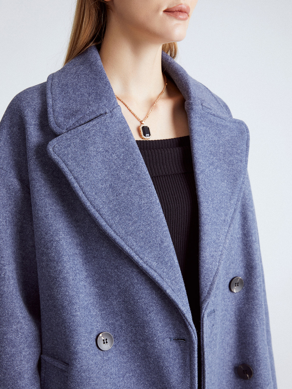 Thecomense - Regalia of Grace Pea Coat