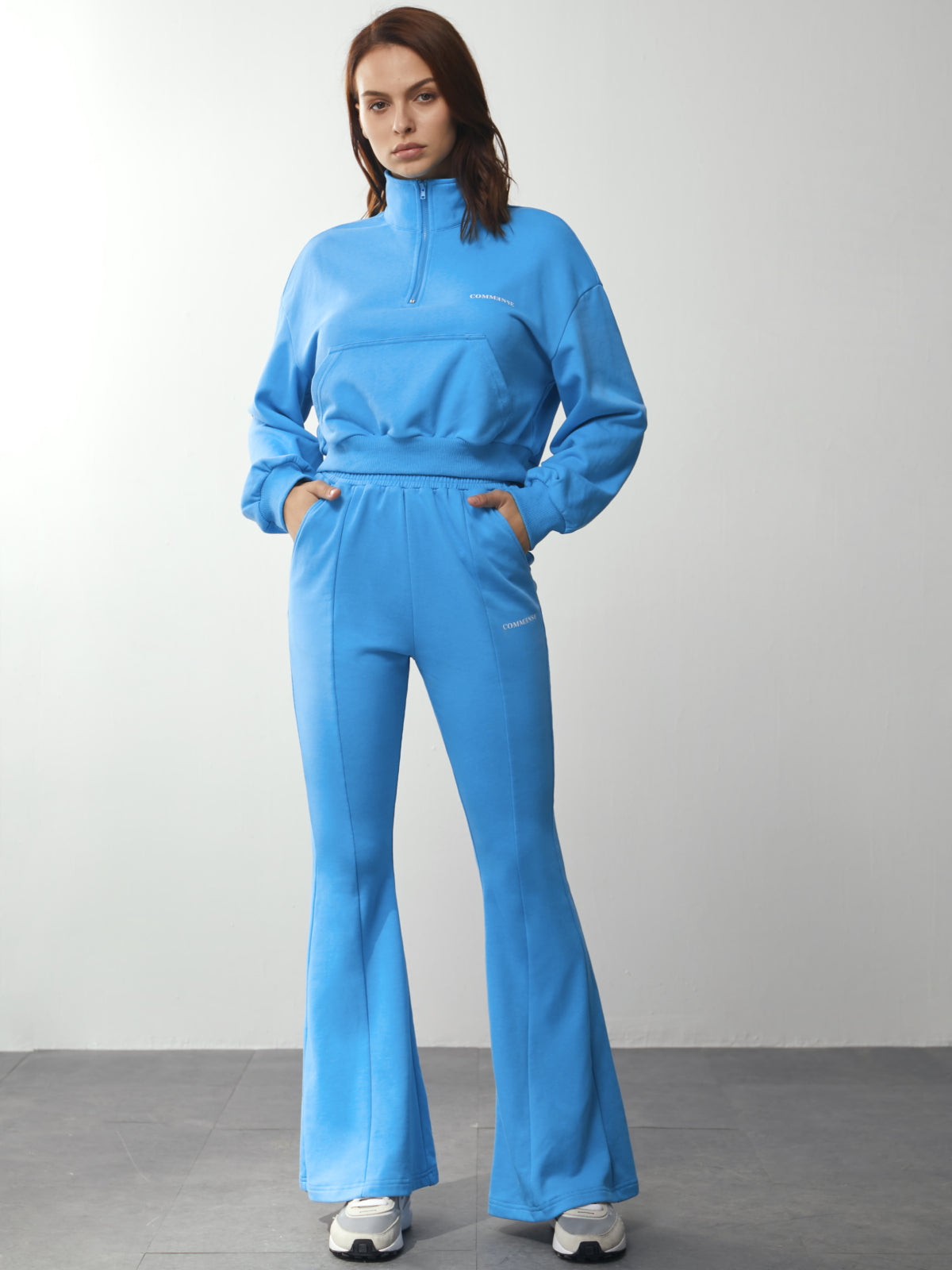 Thecomense - Flare Leg Sweatpants