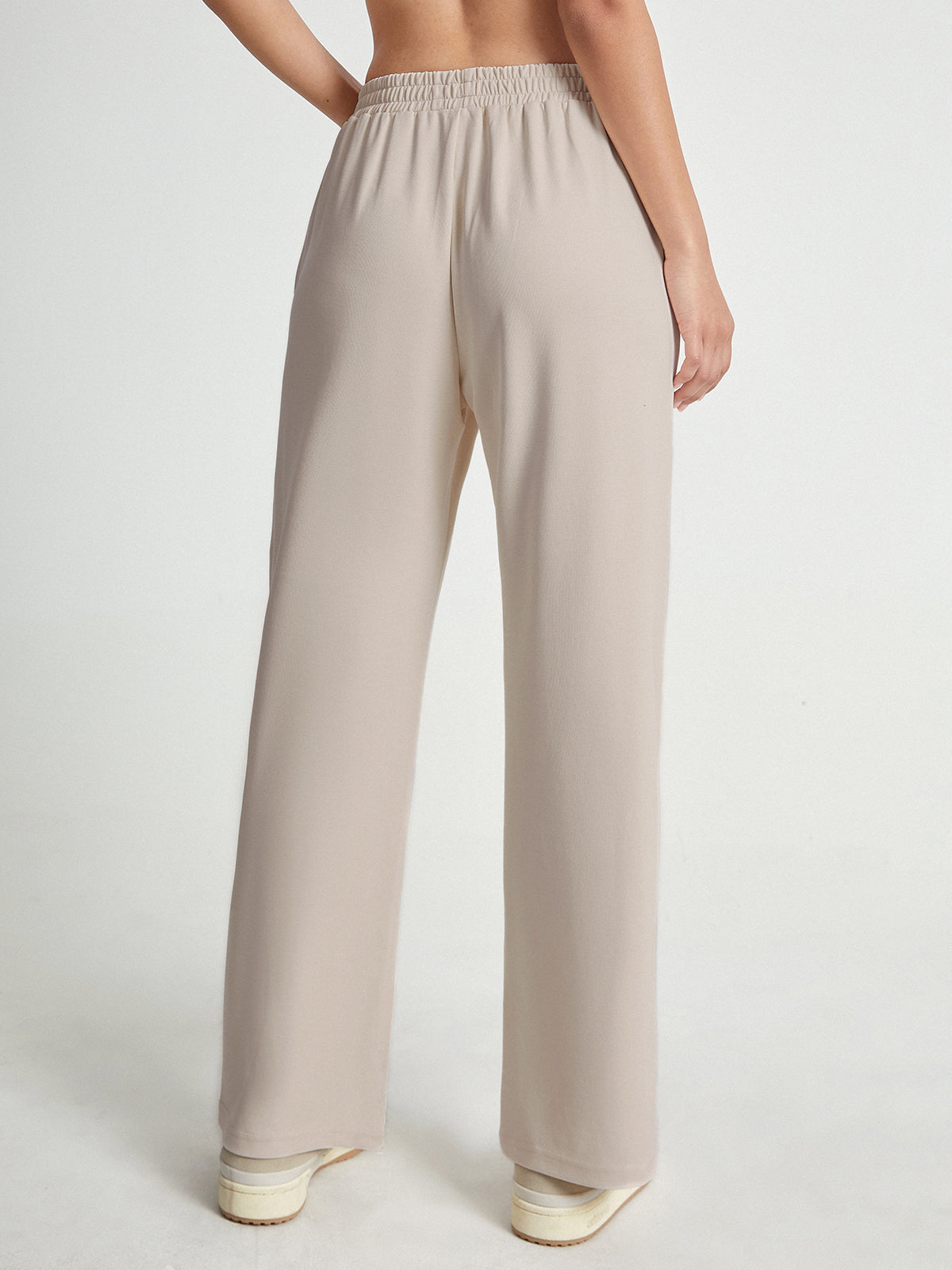 Thecomense - High Waisted Straight Leg Lounge Pants