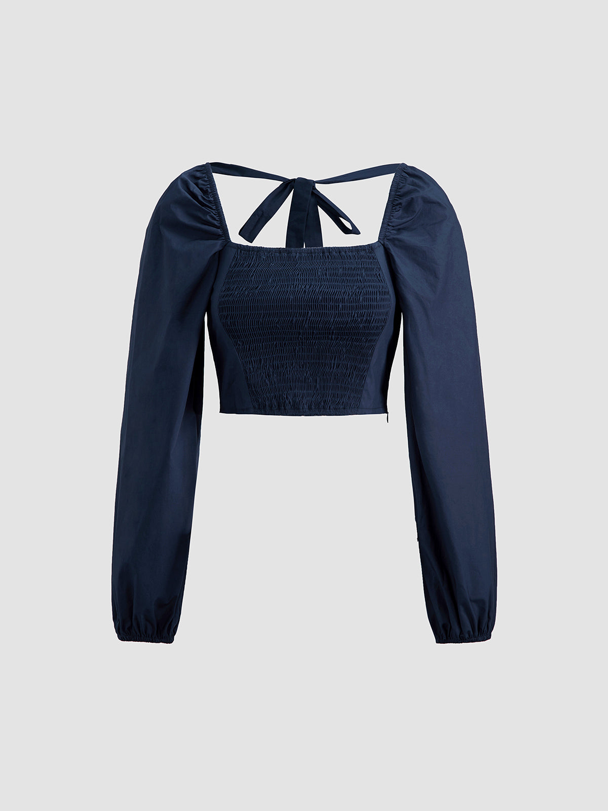 Thecomense - Waxy Sea Long Sleeve Top