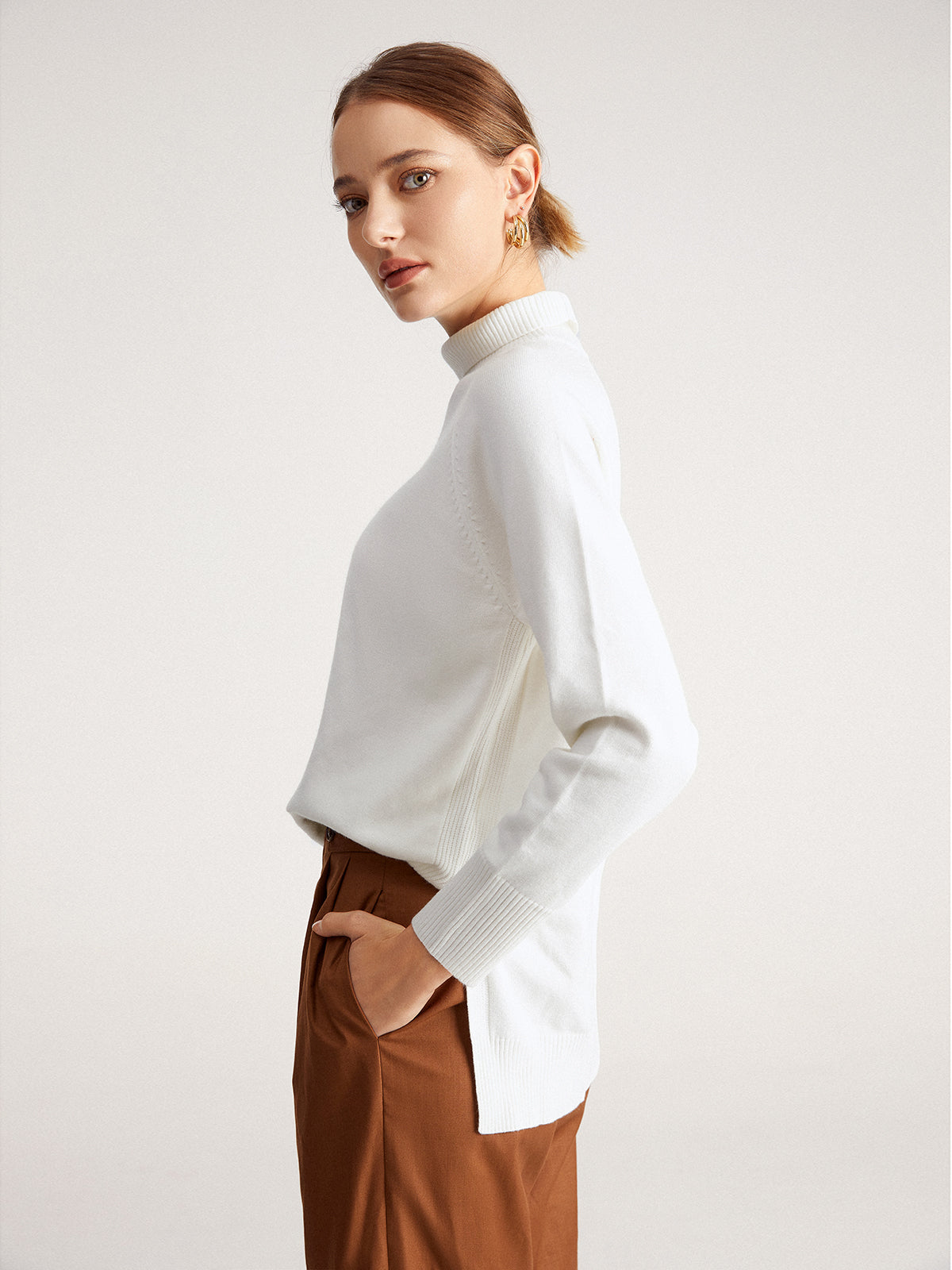 Thecomense - Creamy Mochi Sweater