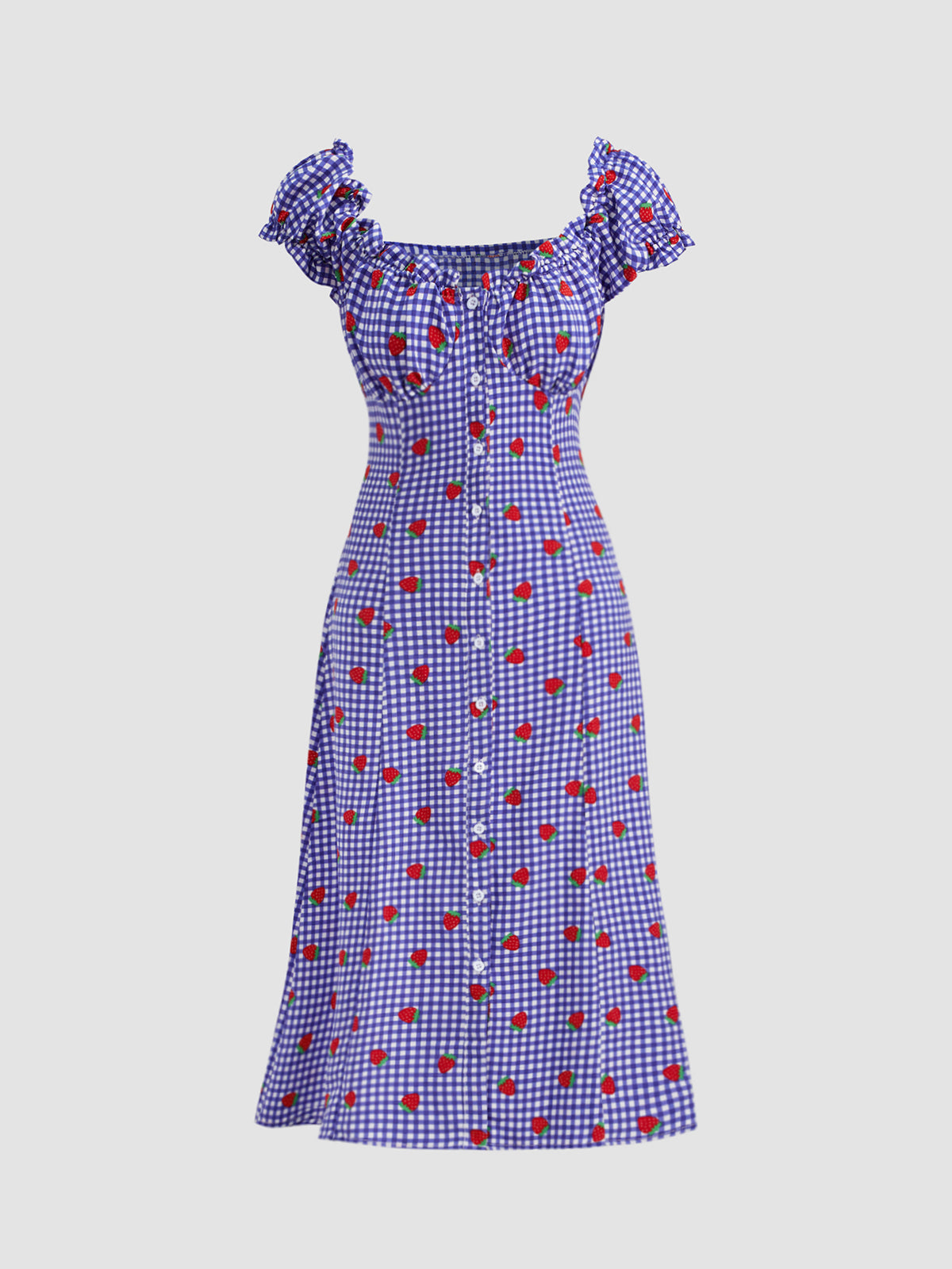 Thecomense - Dreamy Strawberry Dress