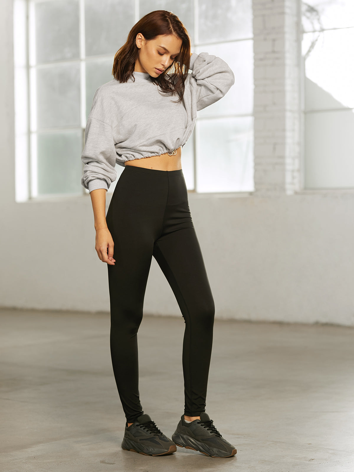 Thecomense - Street Essential - Drawstring Drop Shoulder Crewneck