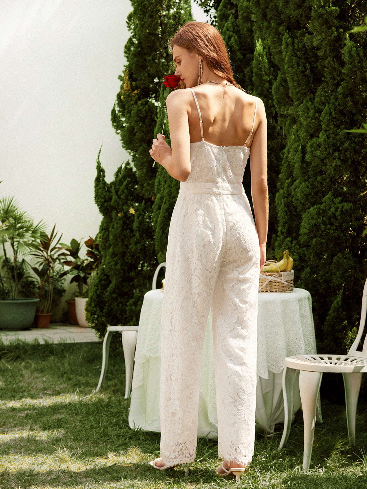Thecomense - Isla Ivory Jumpsuit