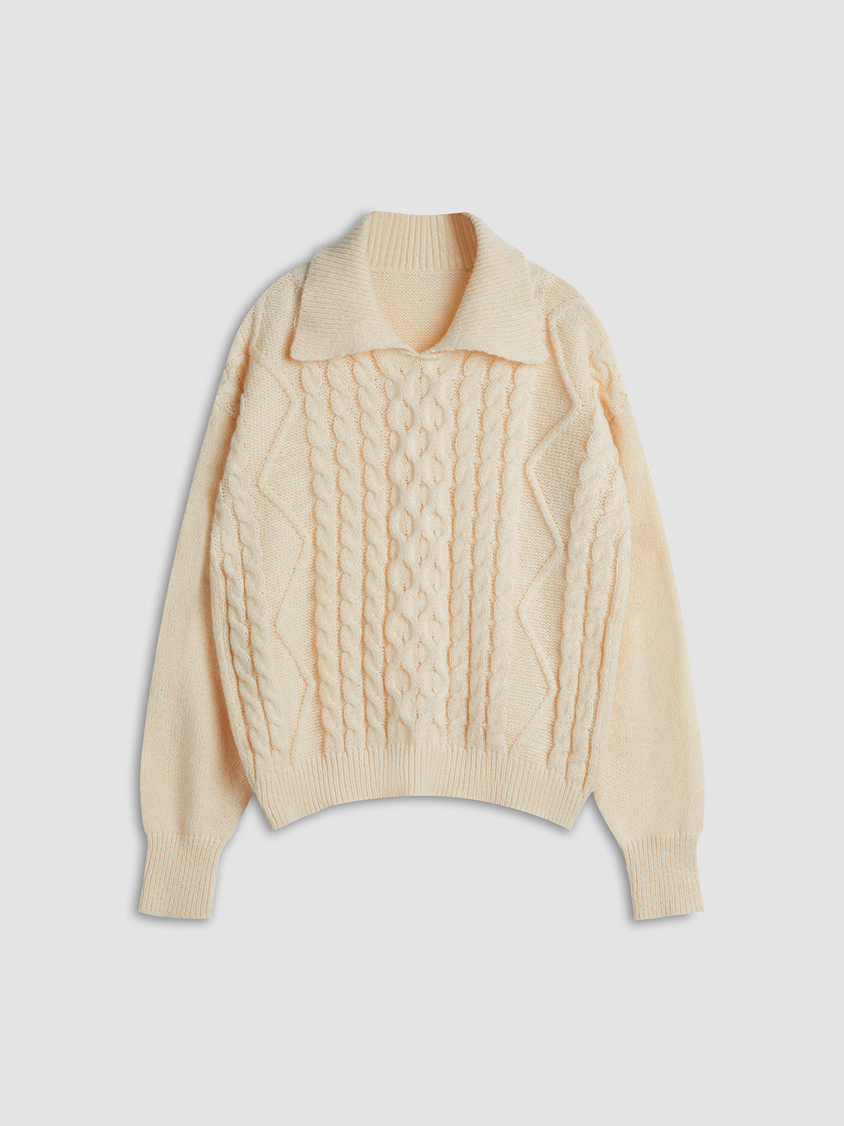 Thecomense - Cambridge Academia Cable Sweater