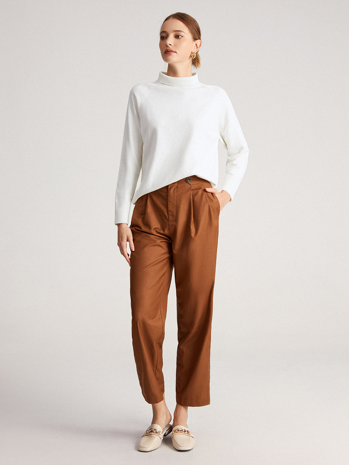 Thecomense - Creamy Mochi Sweater