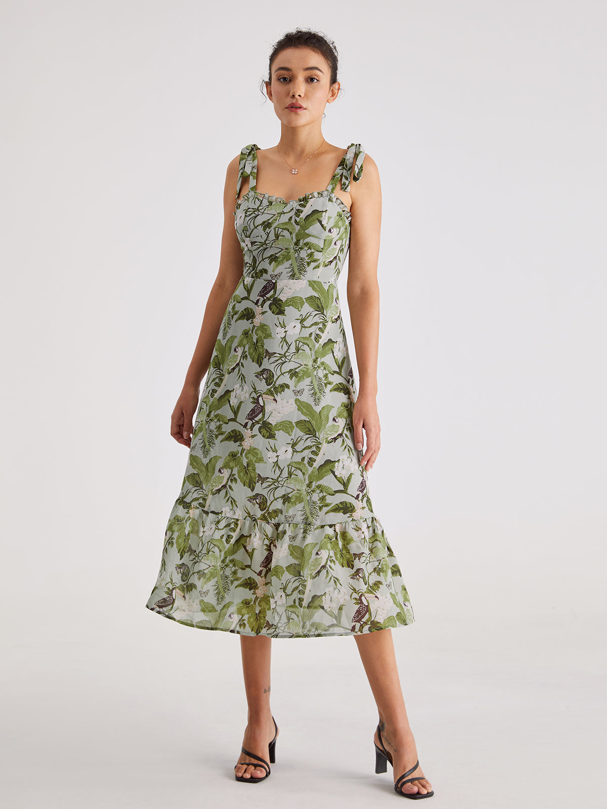 Thecomense - Unheard Whispers Strap Dress
