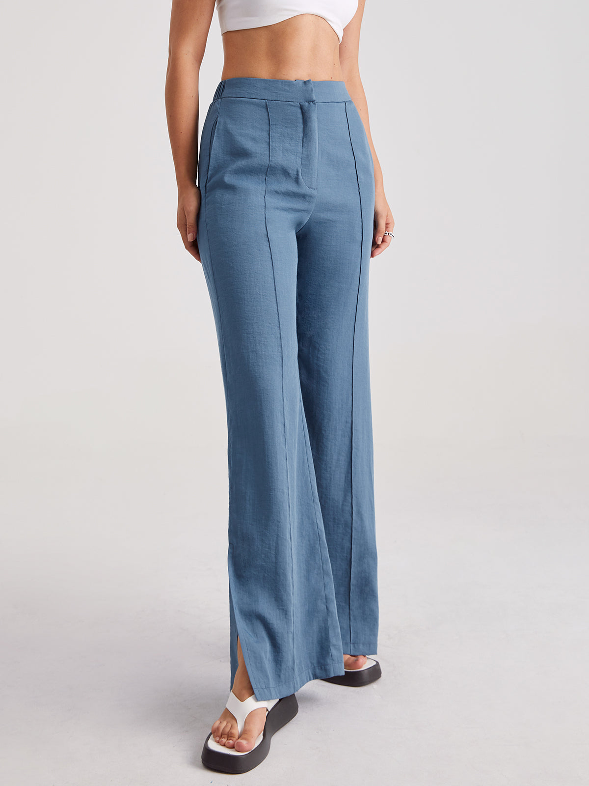 Thecomense - Bing It Back Flare Pants