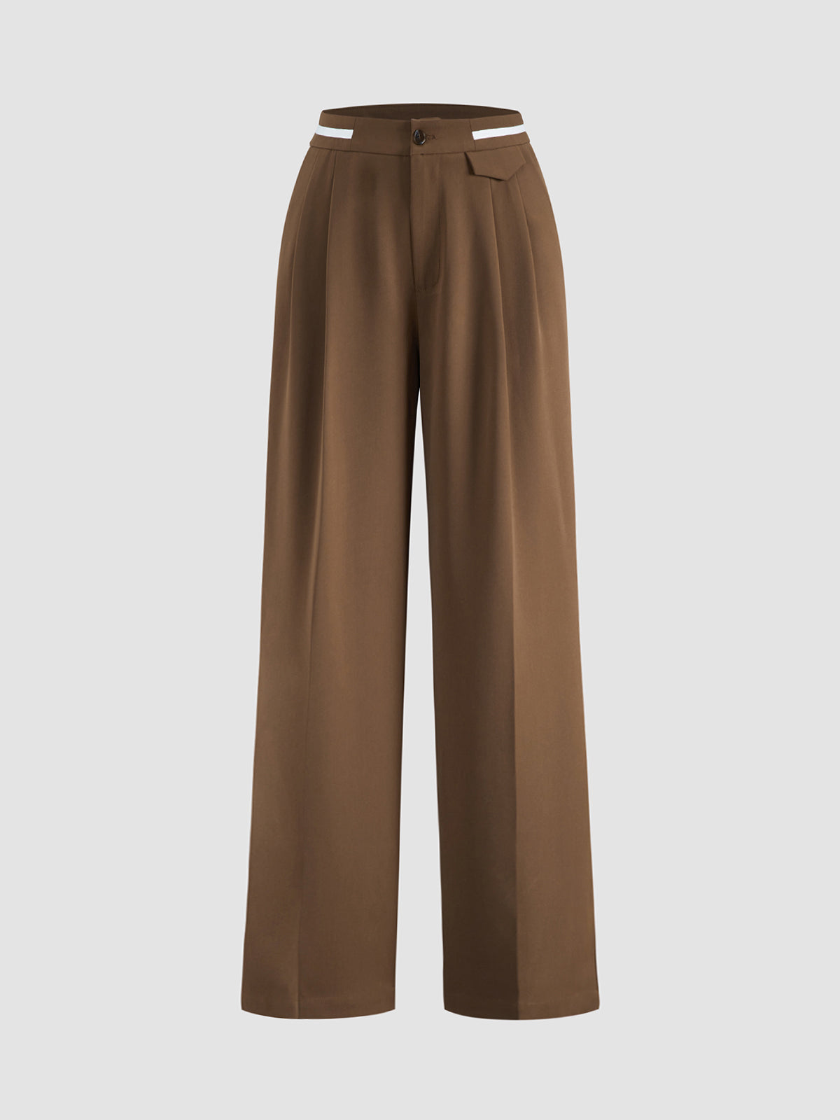 Thecomense - Crossed Paths Straight Leg Pants