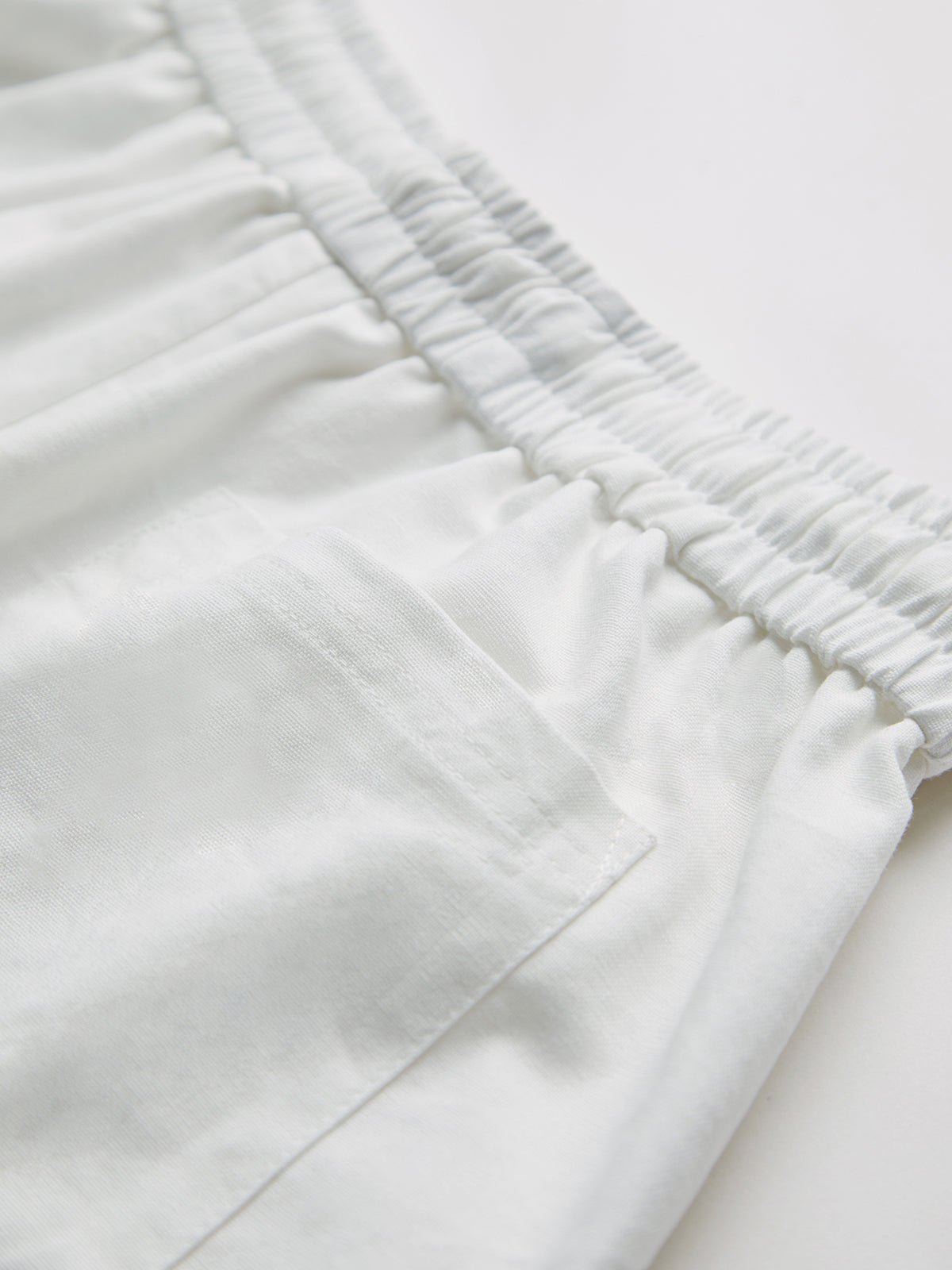 Thecomense - Simple Bell Drawstring Wide Leg Pants