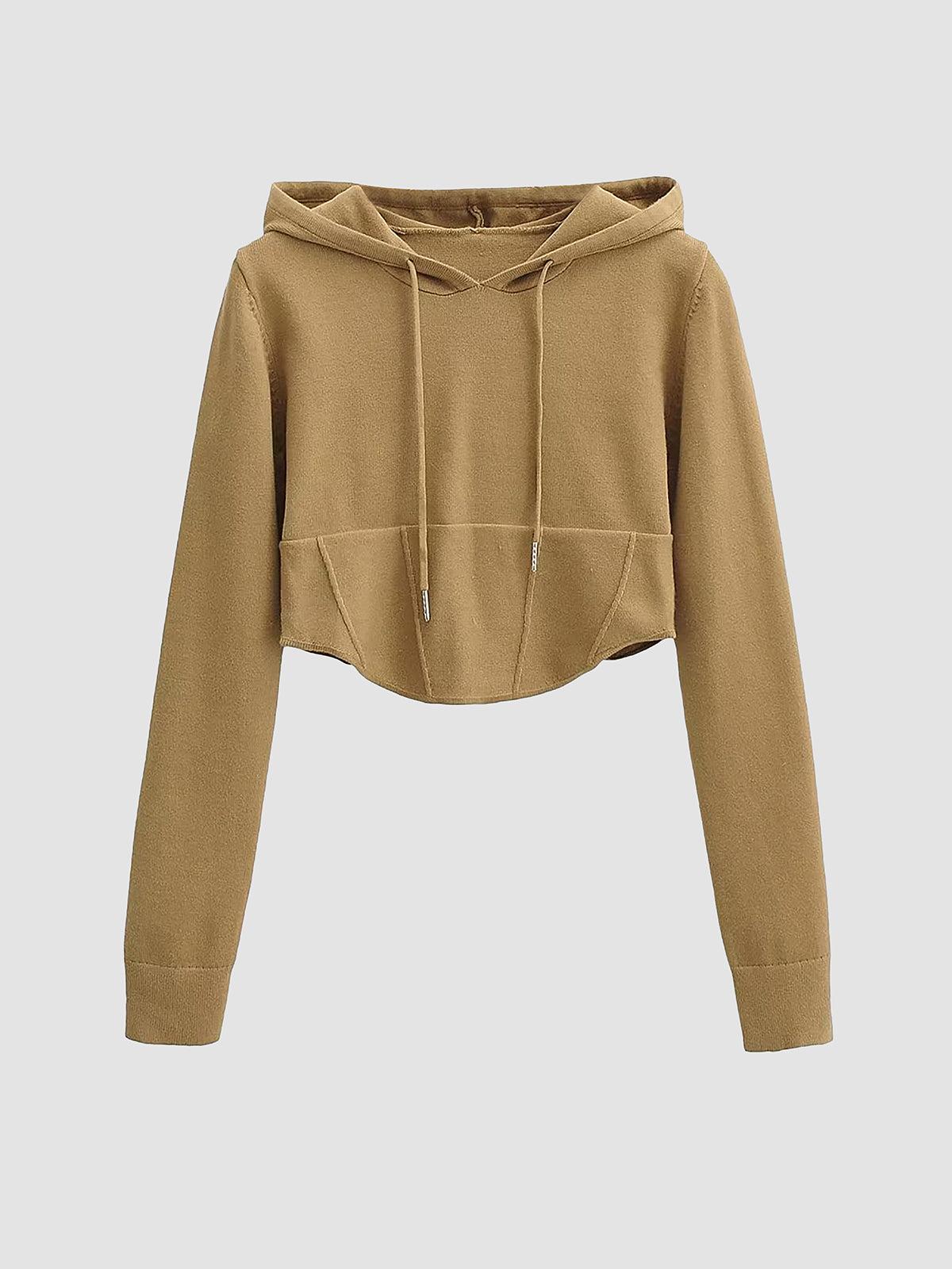 Thecomense - Combat Rei Crop Hoodie