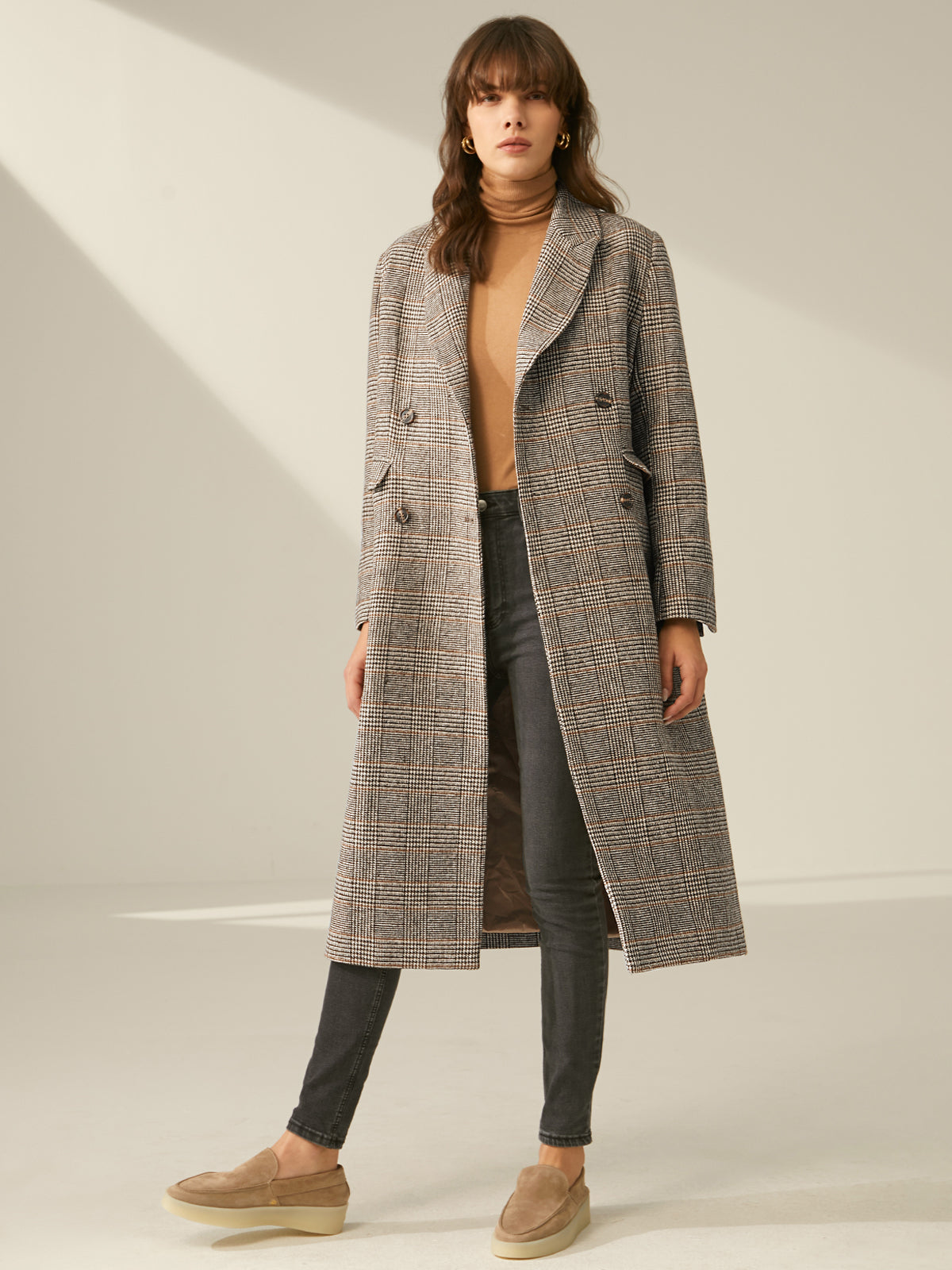 Thecomense - Valor Plaid Overcoat