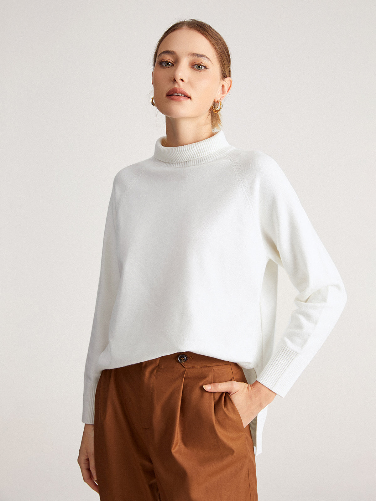 Thecomense - Creamy Mochi Sweater