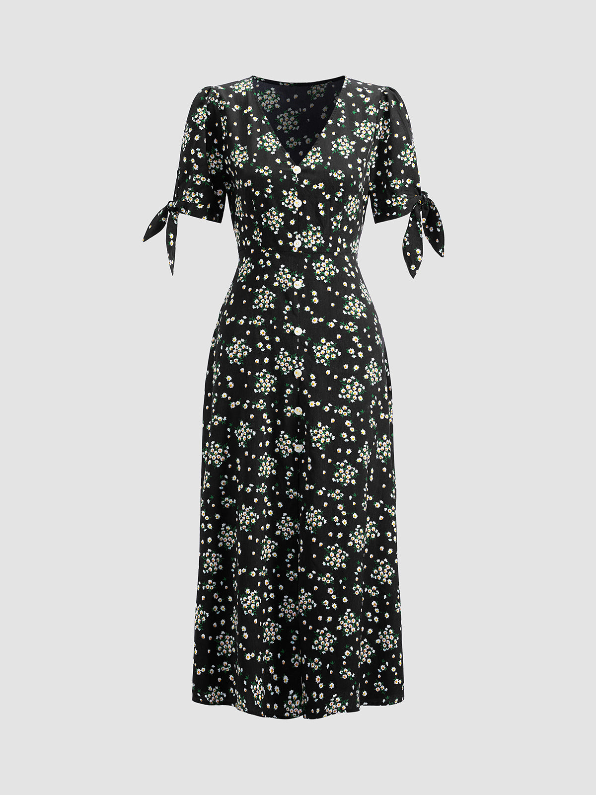 Thecomense - Daisy By The River V Ncek Dress