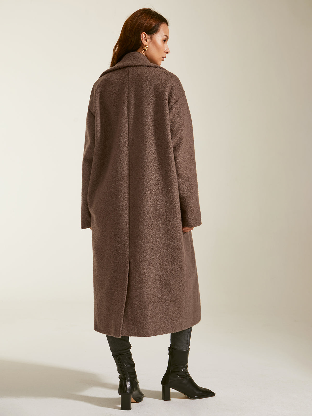 Thecomense - Essential Long Wool Coat