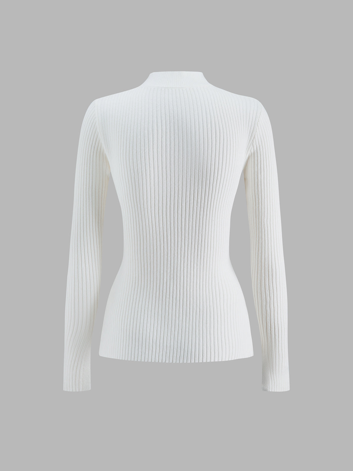 Thecomense - Cross My Heart Long Sleeve Top