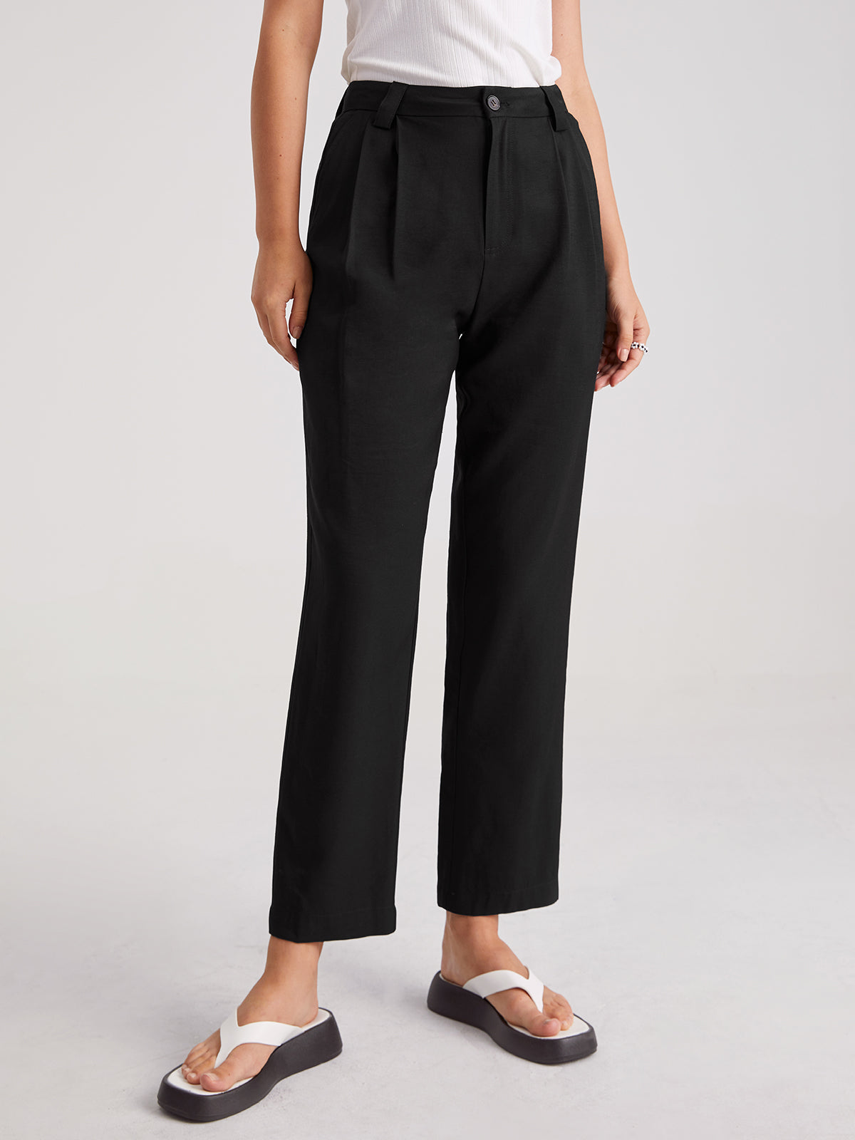 Thecomense - Weekend Baddie Straight Leg Pants