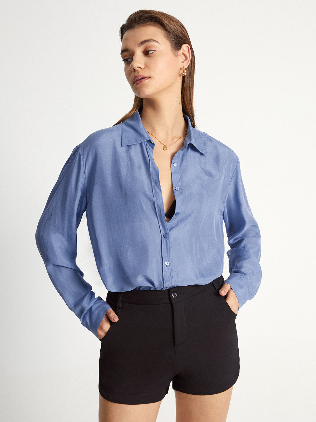 Thecomense - Casual Button Up Shirt