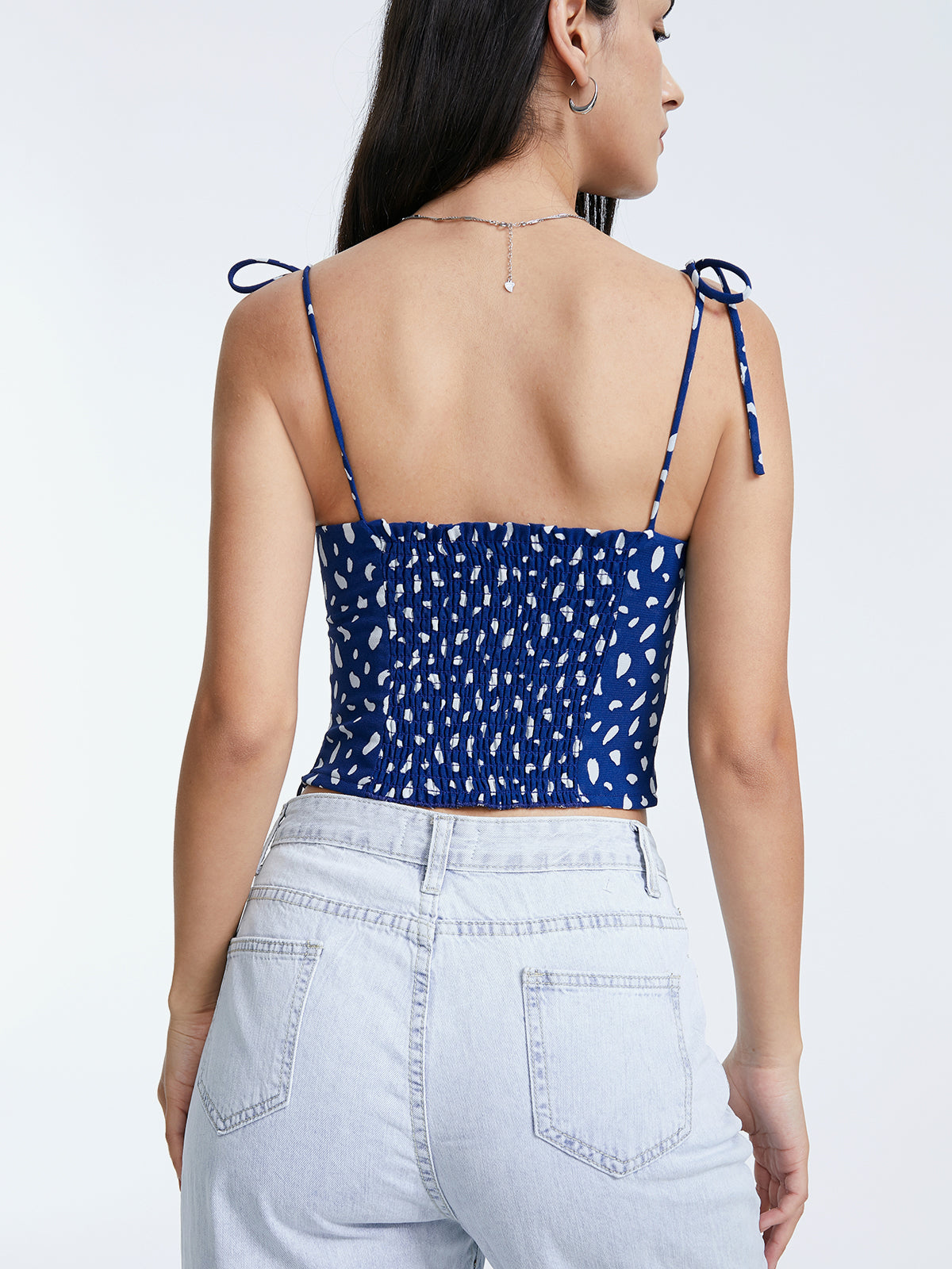 Thecomense - Petals Cropped Tank Top
