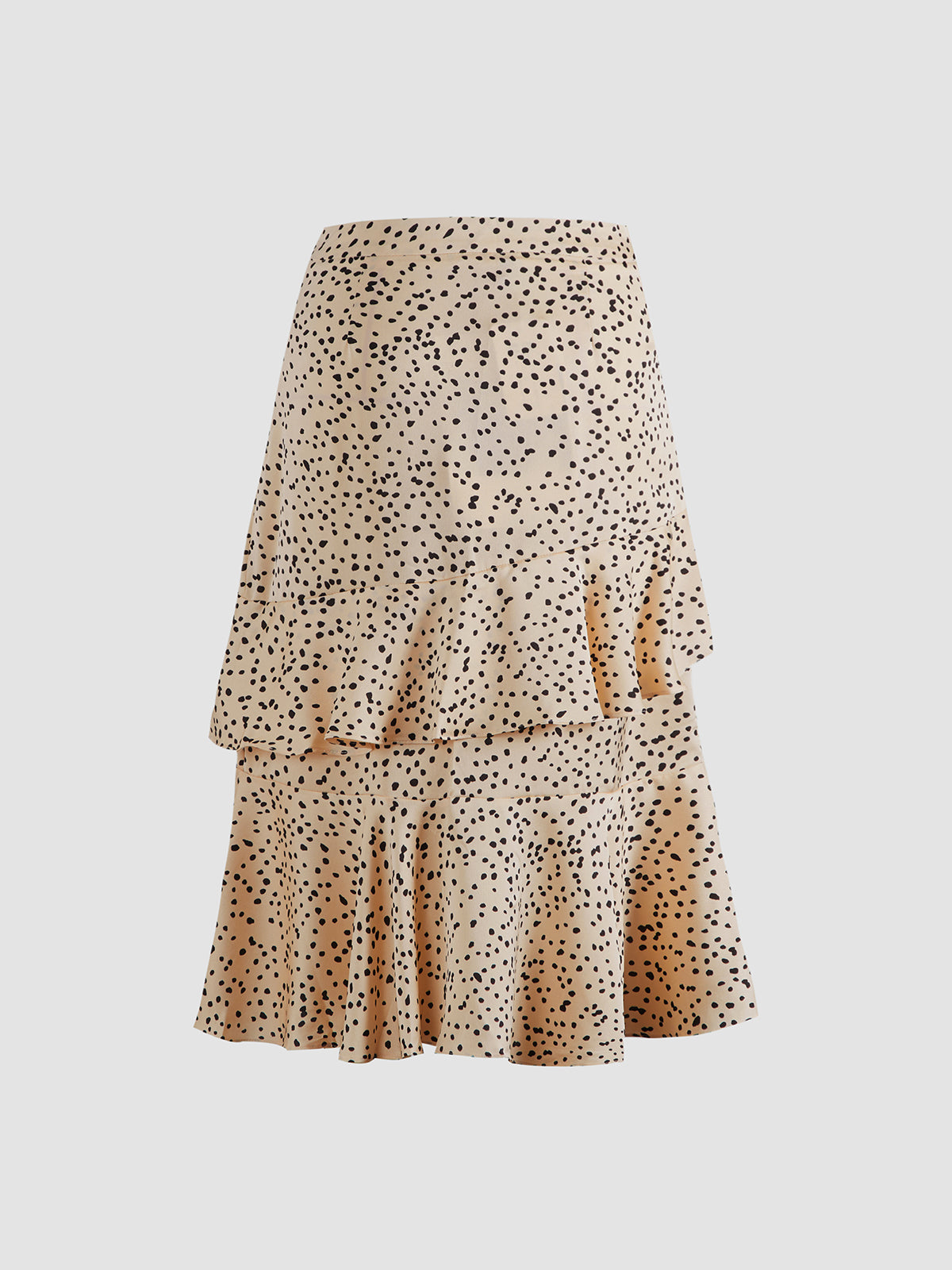 Thecomense - Bare Heat Ruffle Skirt