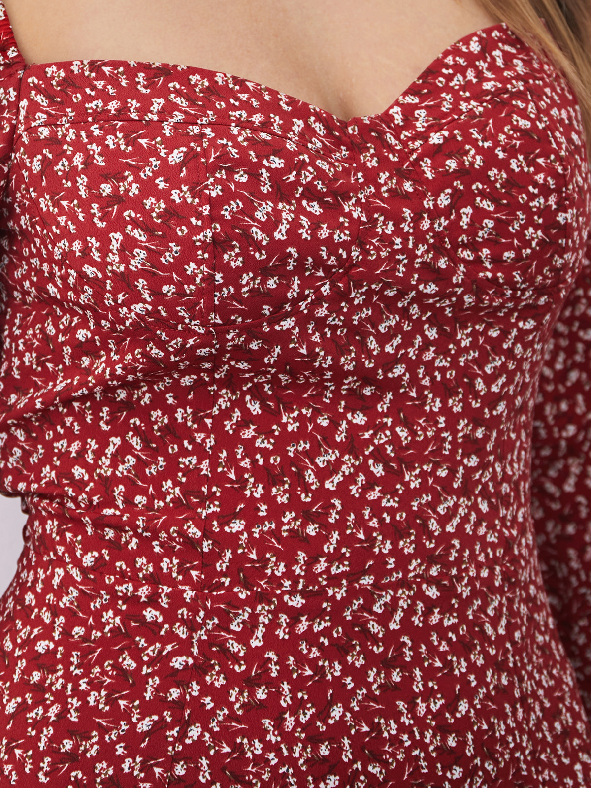 Thecomense - Ruby Florama Mini Dress
